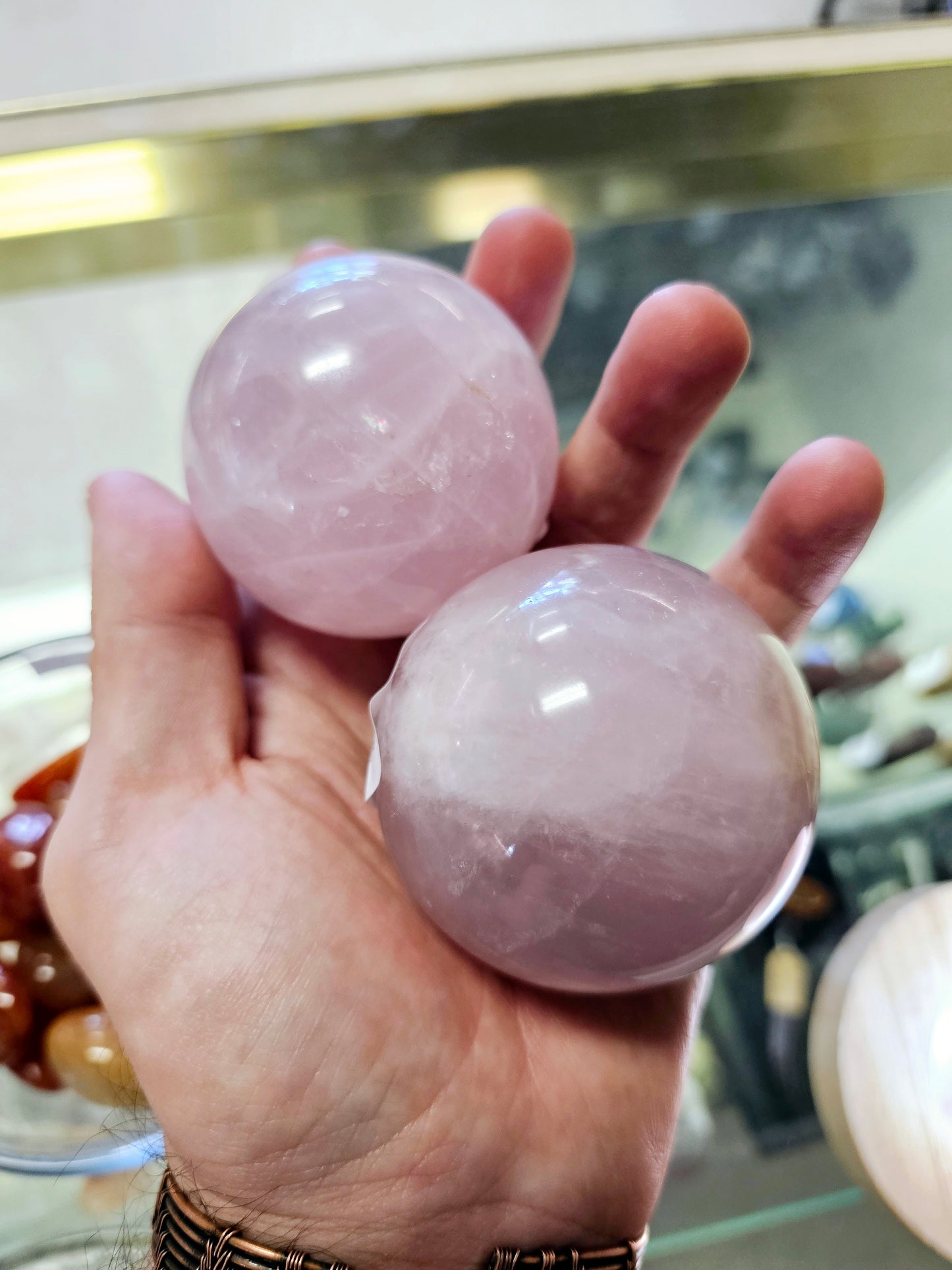 Rose Quartz Sphere