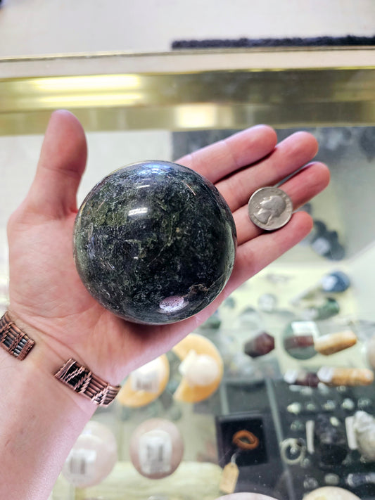Moss Agate Sphere