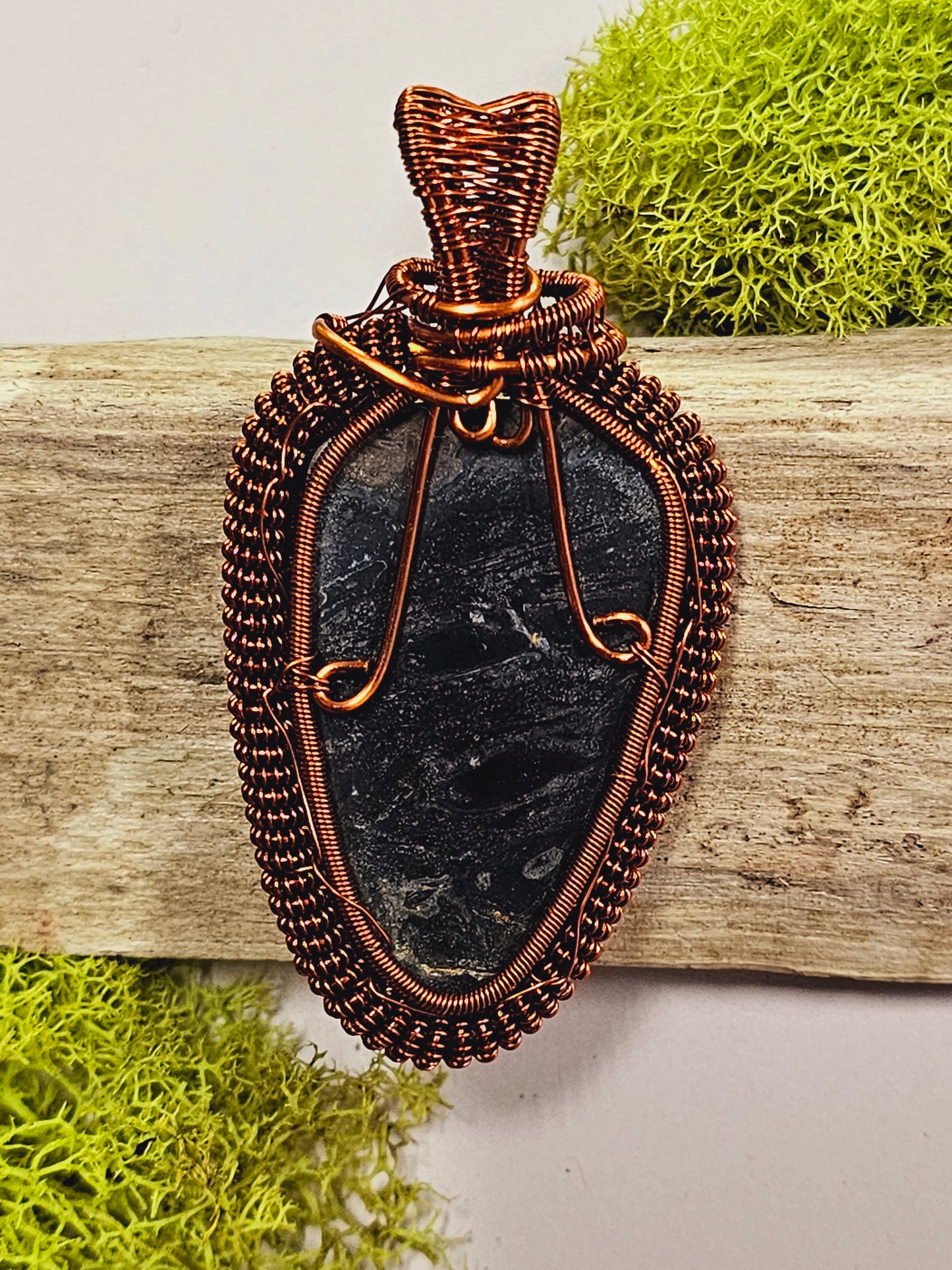 Tree of Life Wire Wrapped Necklace Pendant
