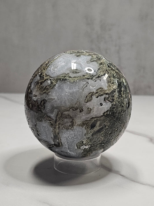 Moss Agate Sphere