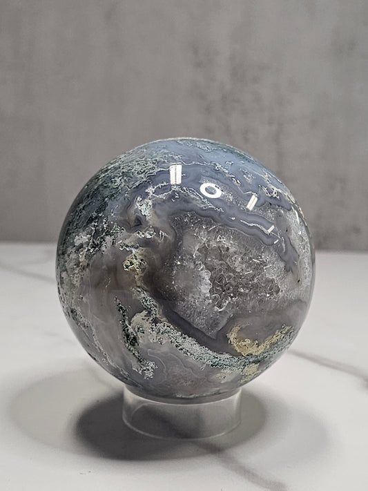 Moss Agate Sphere