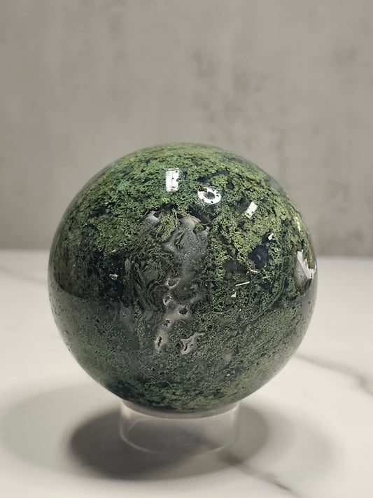 Moss Agate Sphere