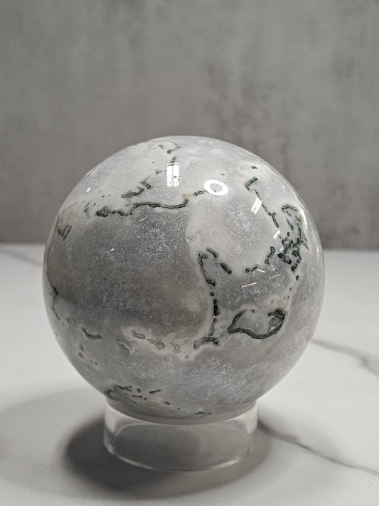Moss Agate Sphere