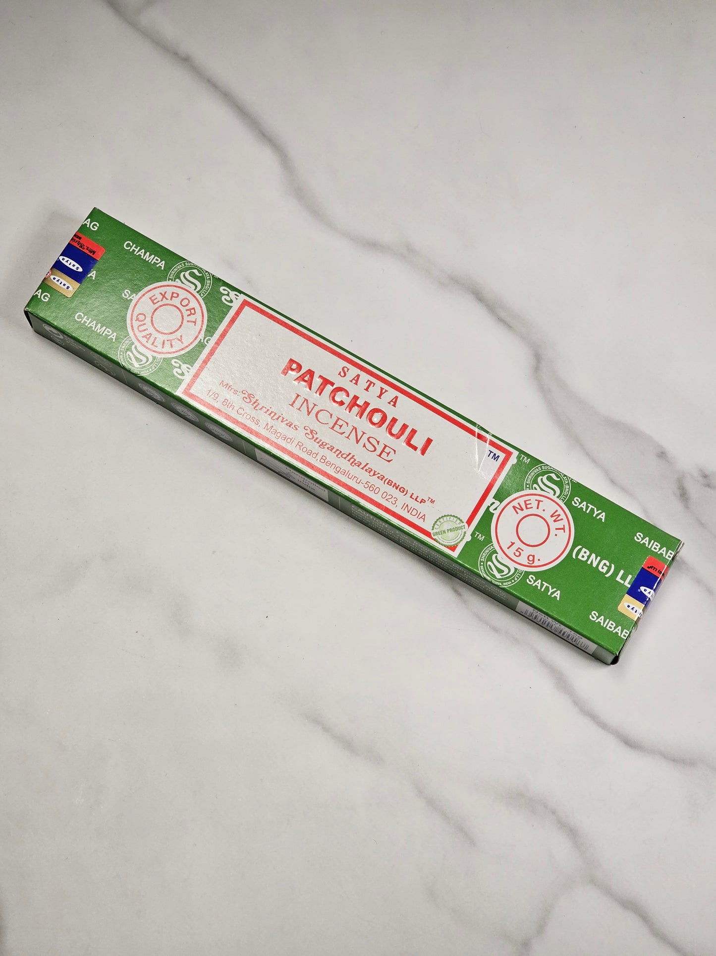 Patchouli Satya Incense Sticks 15g