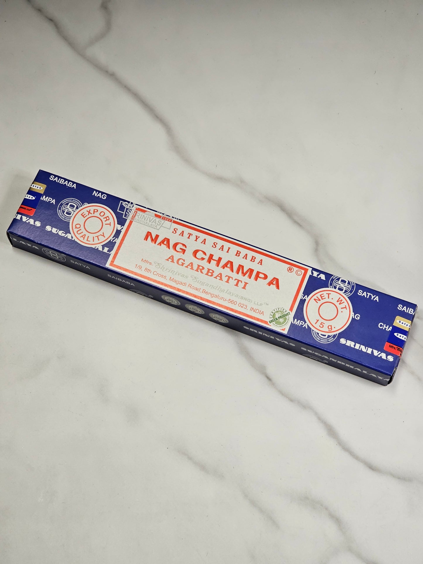 Nag Champa Satya Incense Sticks 15g