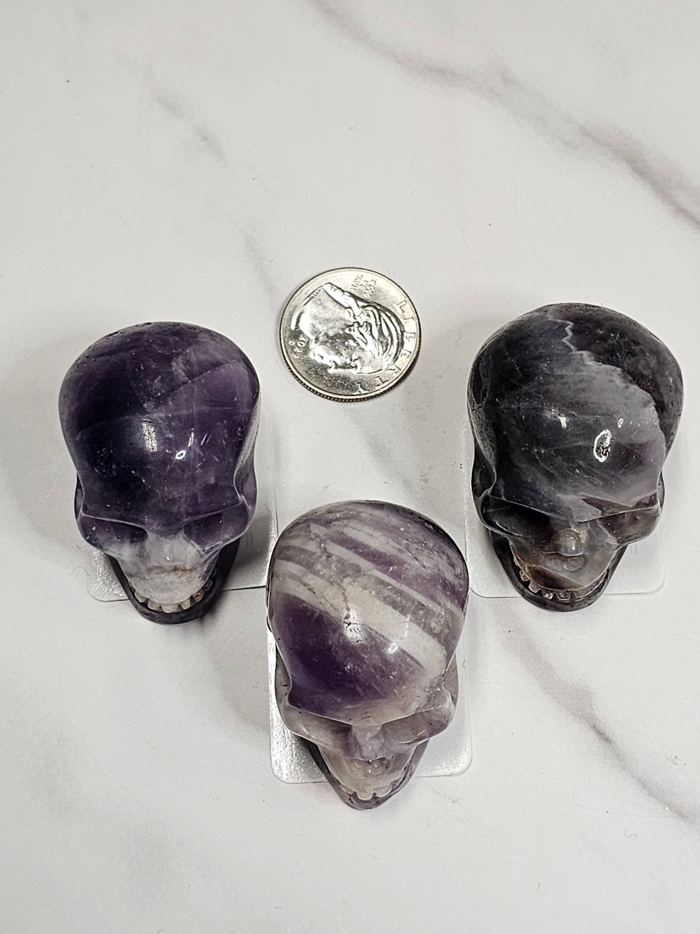 Amethyst Skull