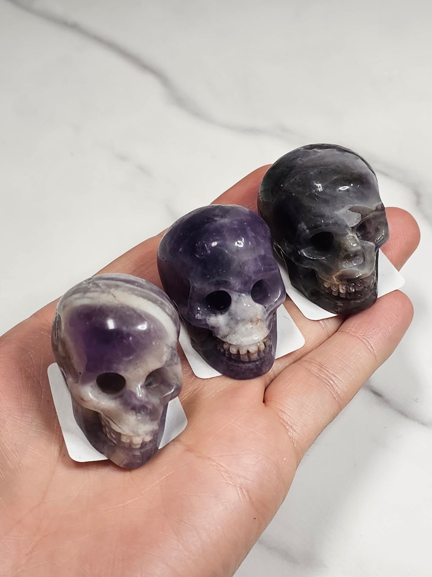 Amethyst Skull
