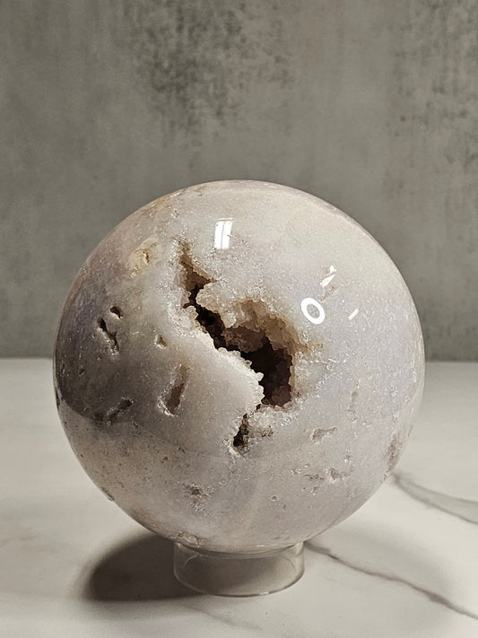 Pink Amethyst Druzy Sphere