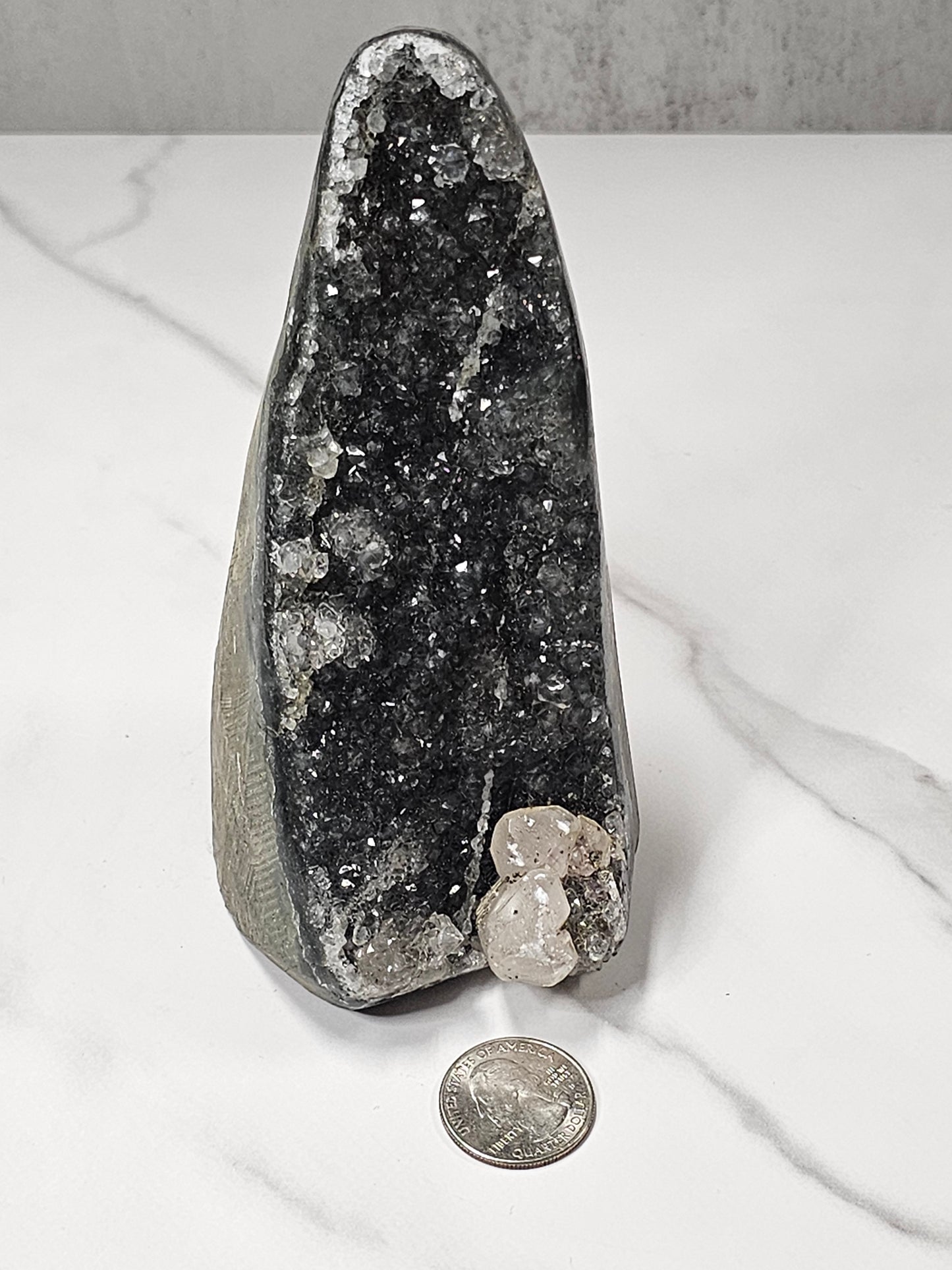 Black Amethyst Cut Base