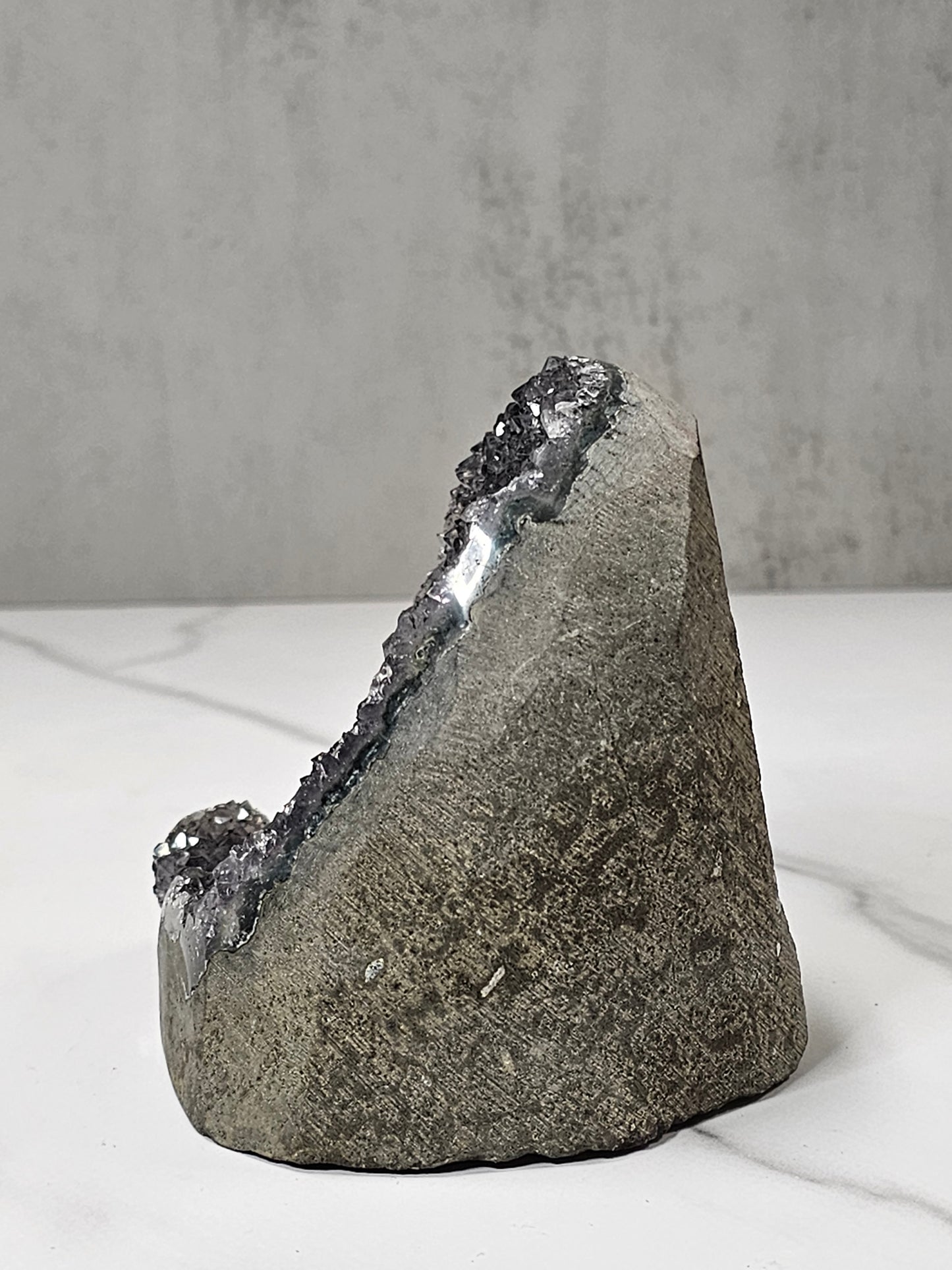 Black Amethyst Cut Base