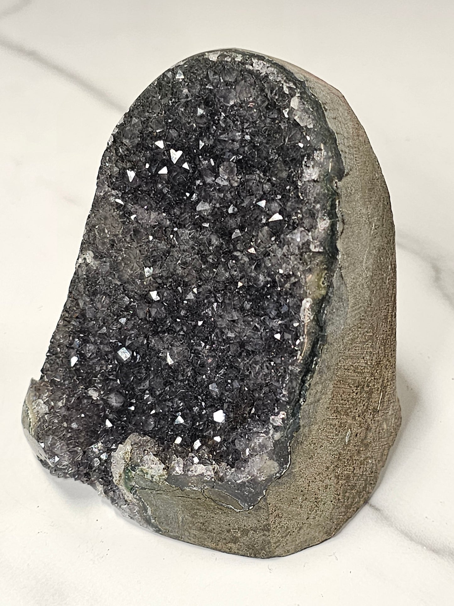 Black Amethyst Cut Base