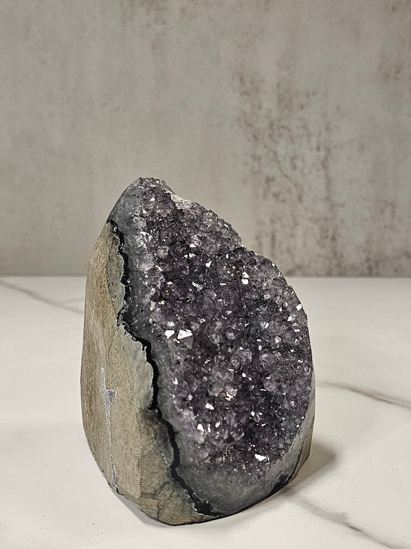 Black Amethyst Cut Base