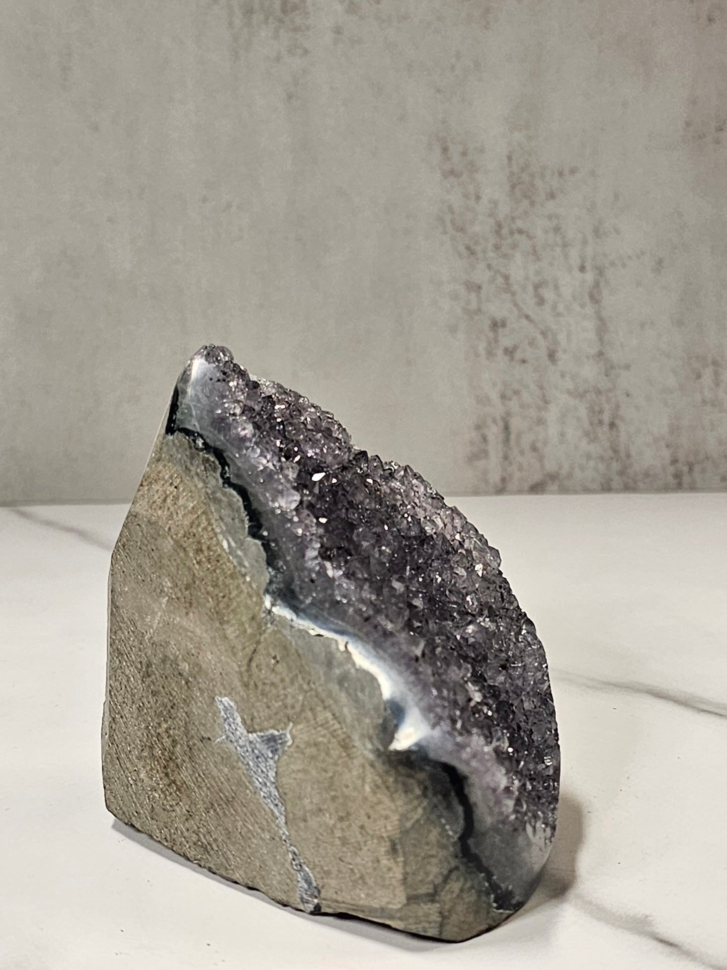 Black Amethyst Cut Base