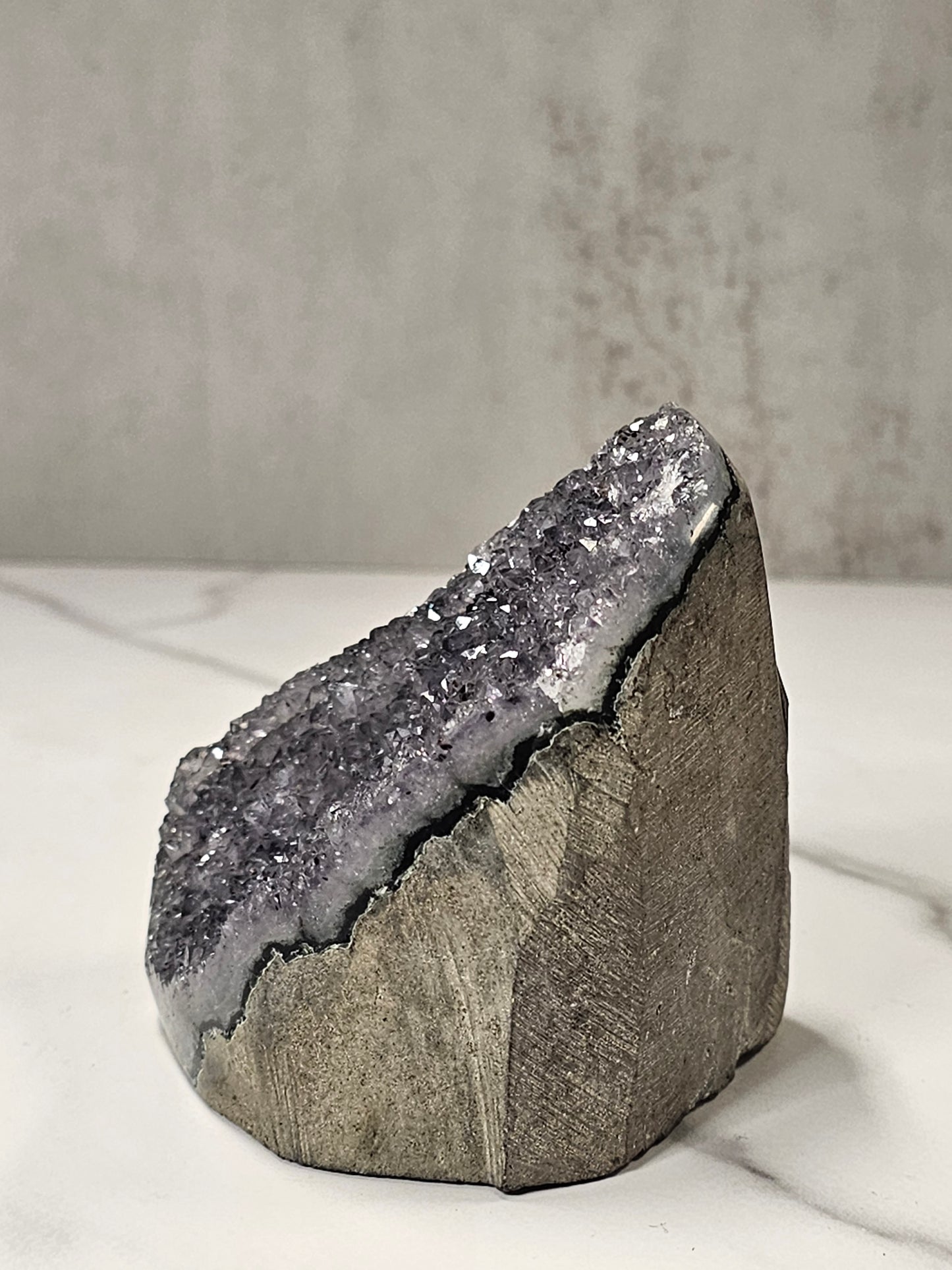 Black Amethyst Cut Base