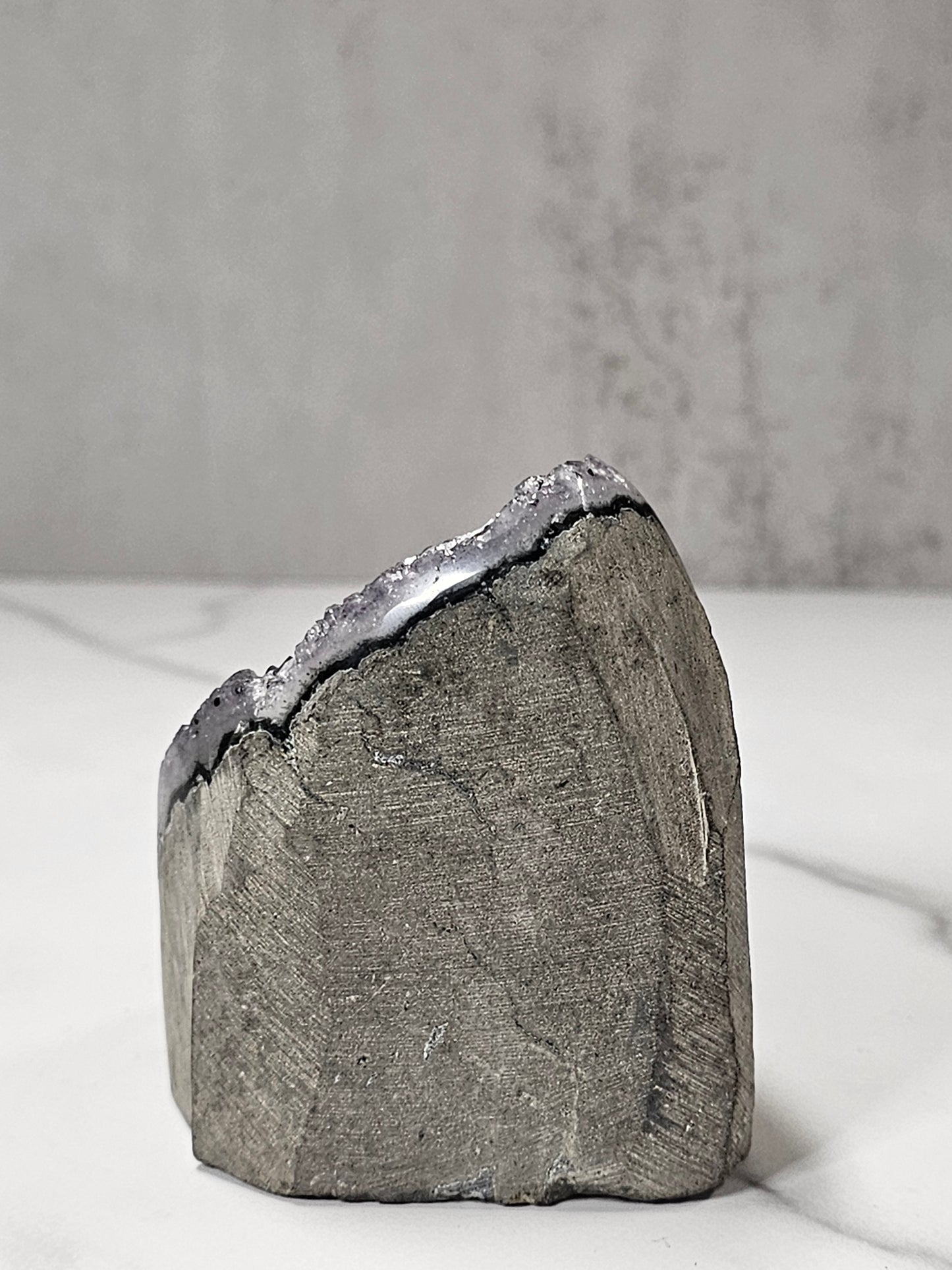 Black Amethyst Cut Base