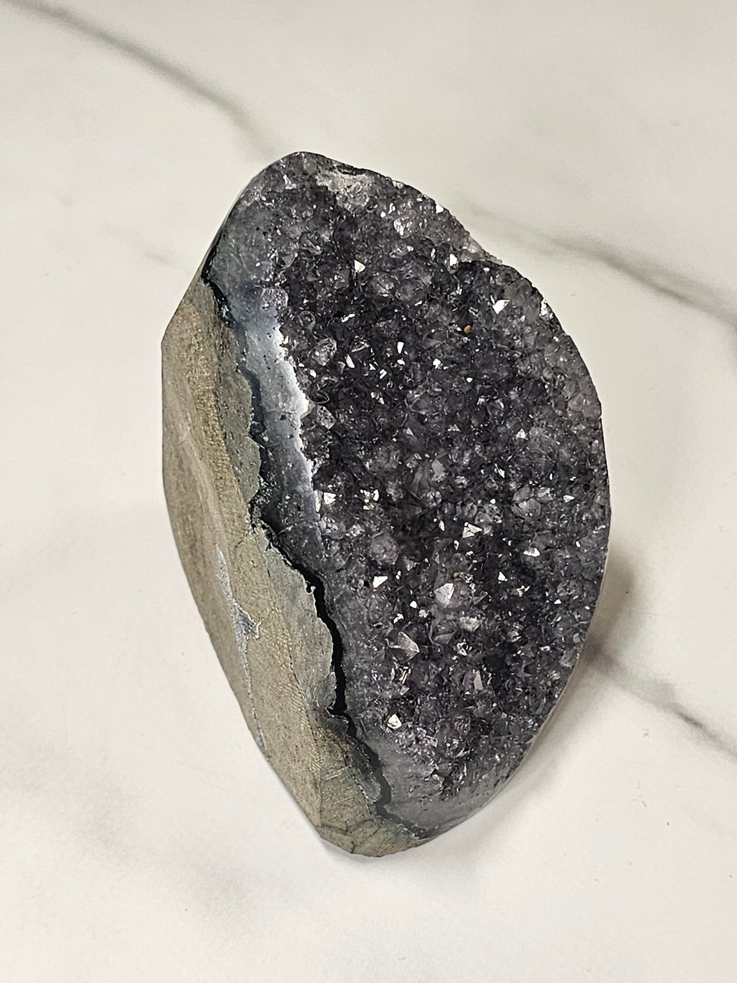 Black Amethyst Cut Base
