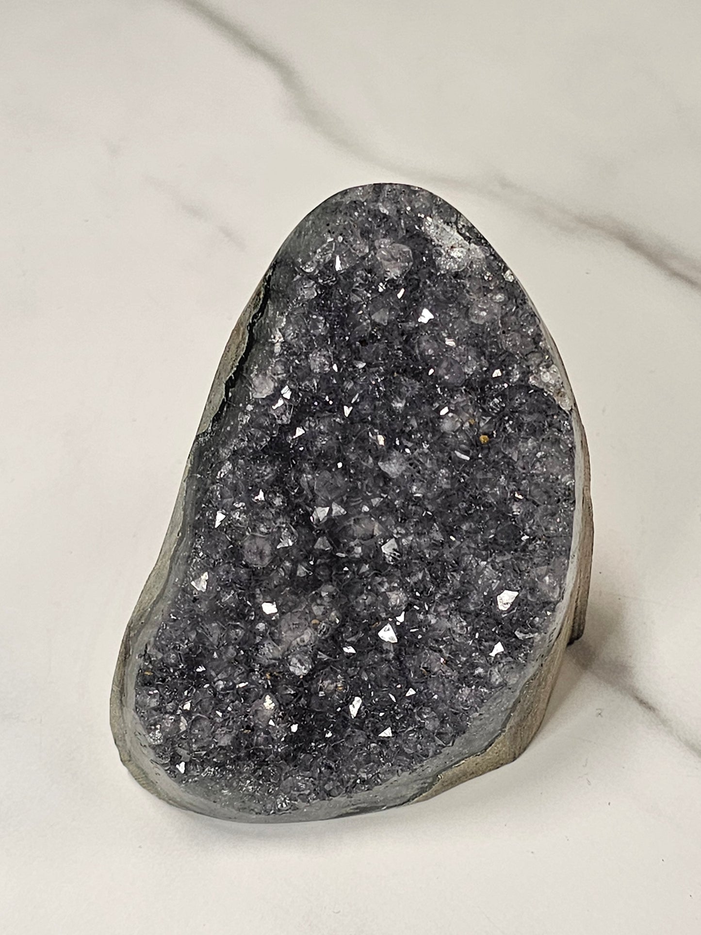 Black Amethyst Cut Base