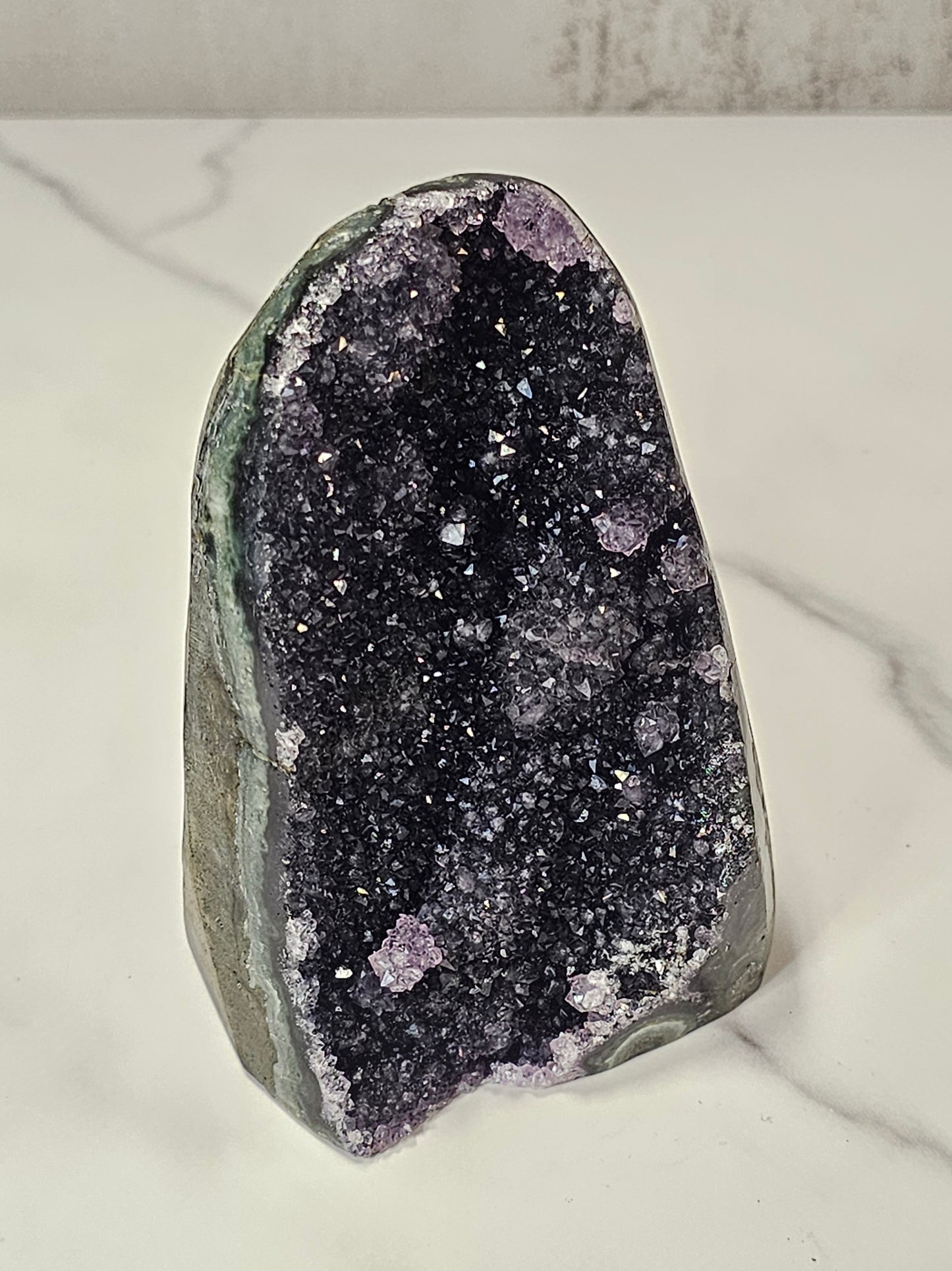 Black Amethyst Cut Base