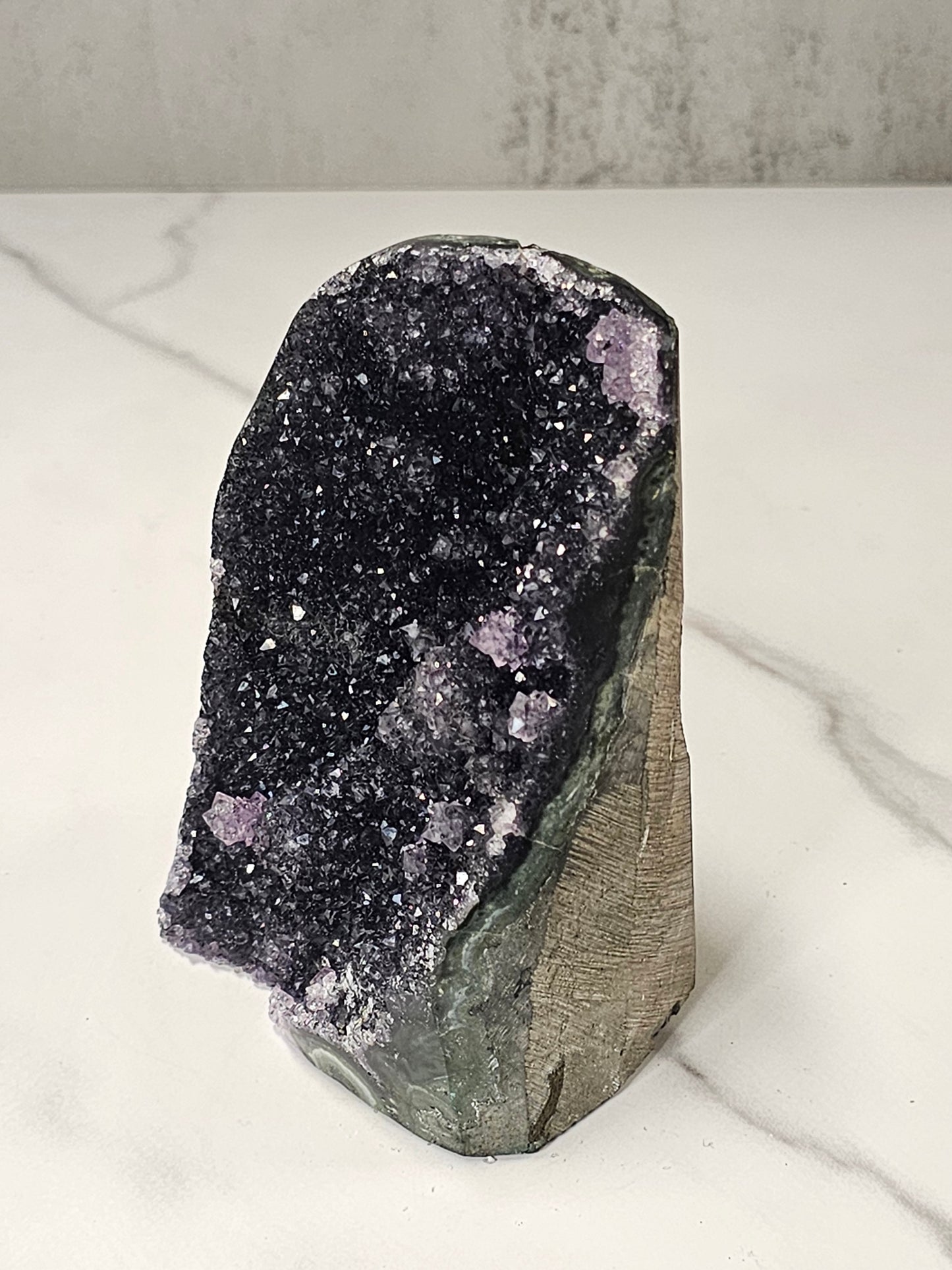 Black Amethyst Cut Base