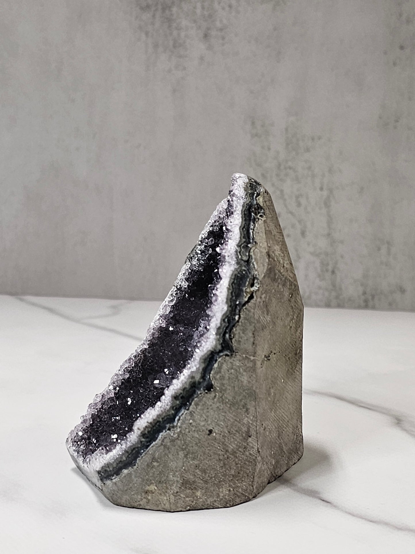 Black Amethyst Cut Base