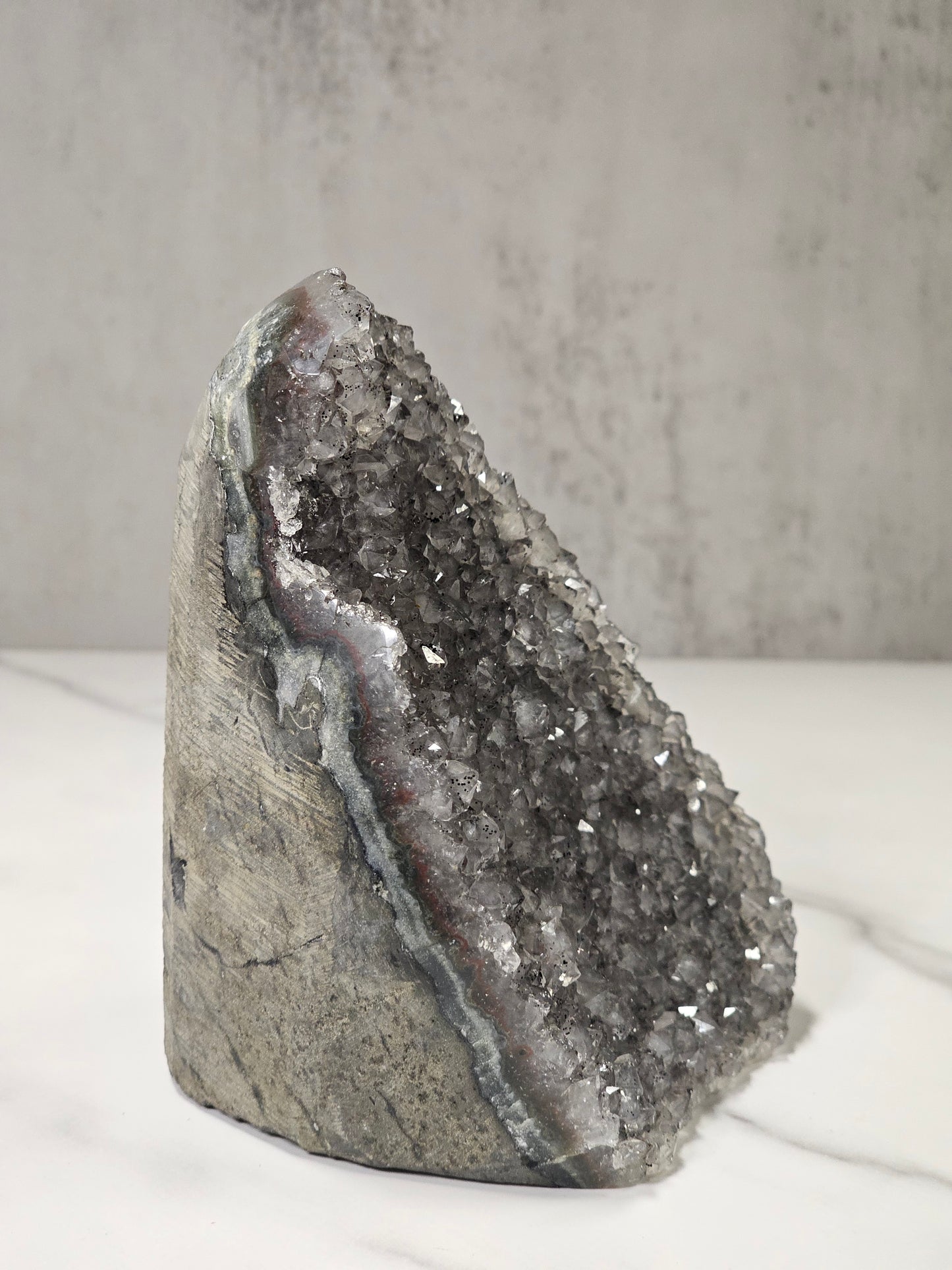 Black Amethyst Cut Base