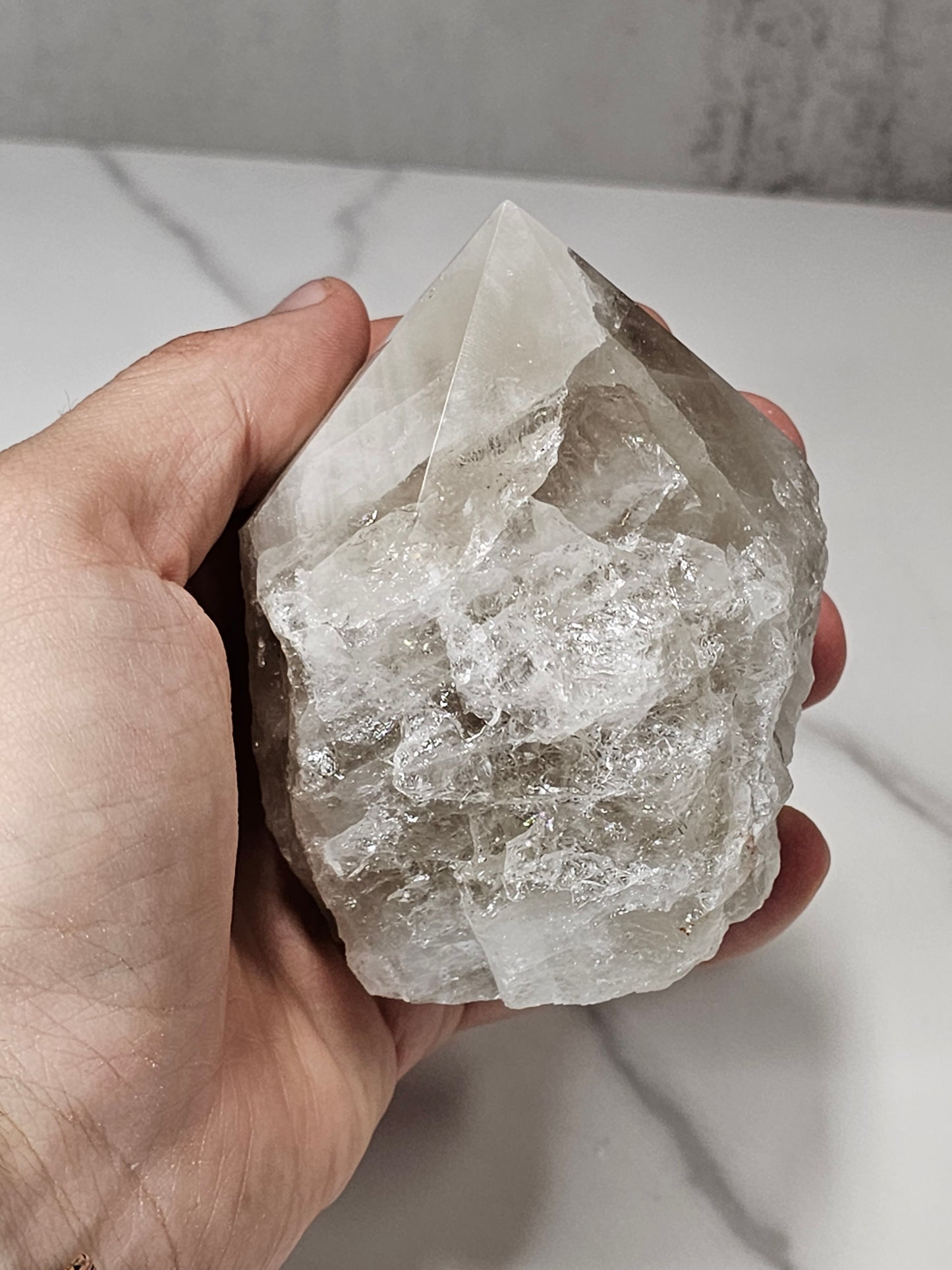 Smokey Quartz Polished Top Point