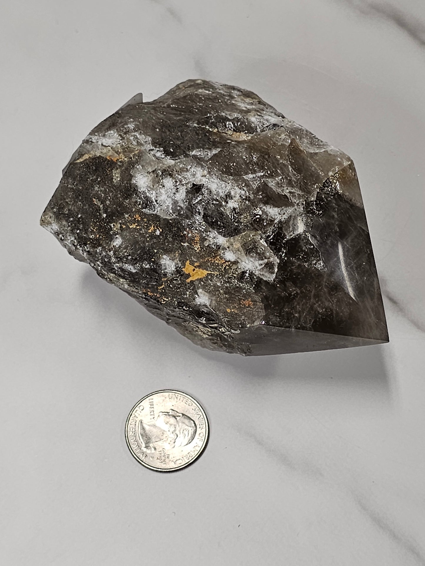 Smokey Quartz Polished Top Point