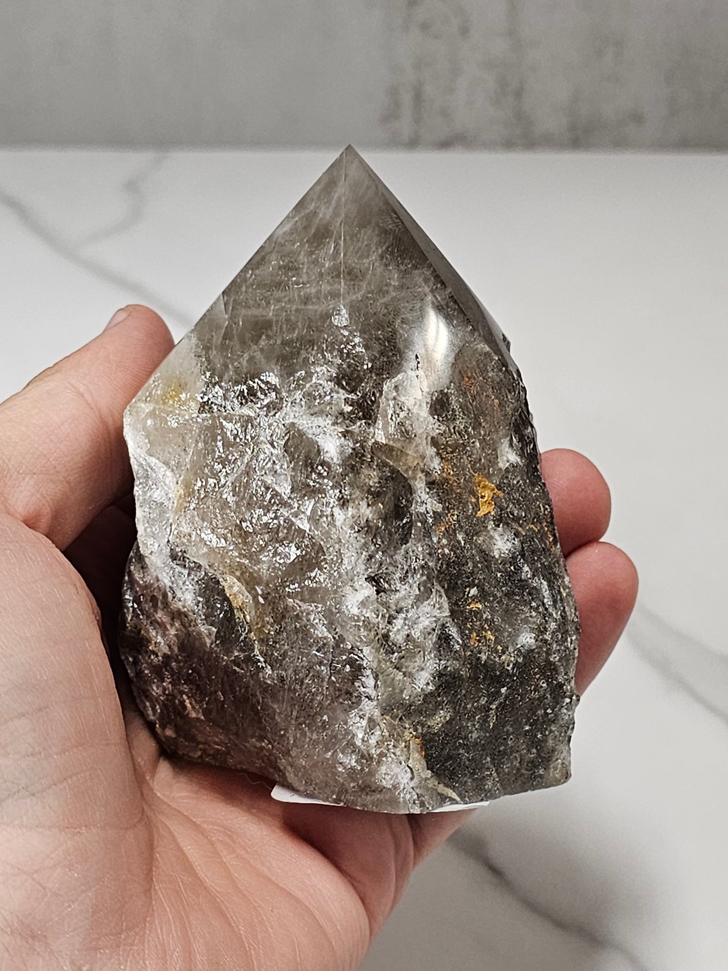 Smokey Quartz Polished Top Point