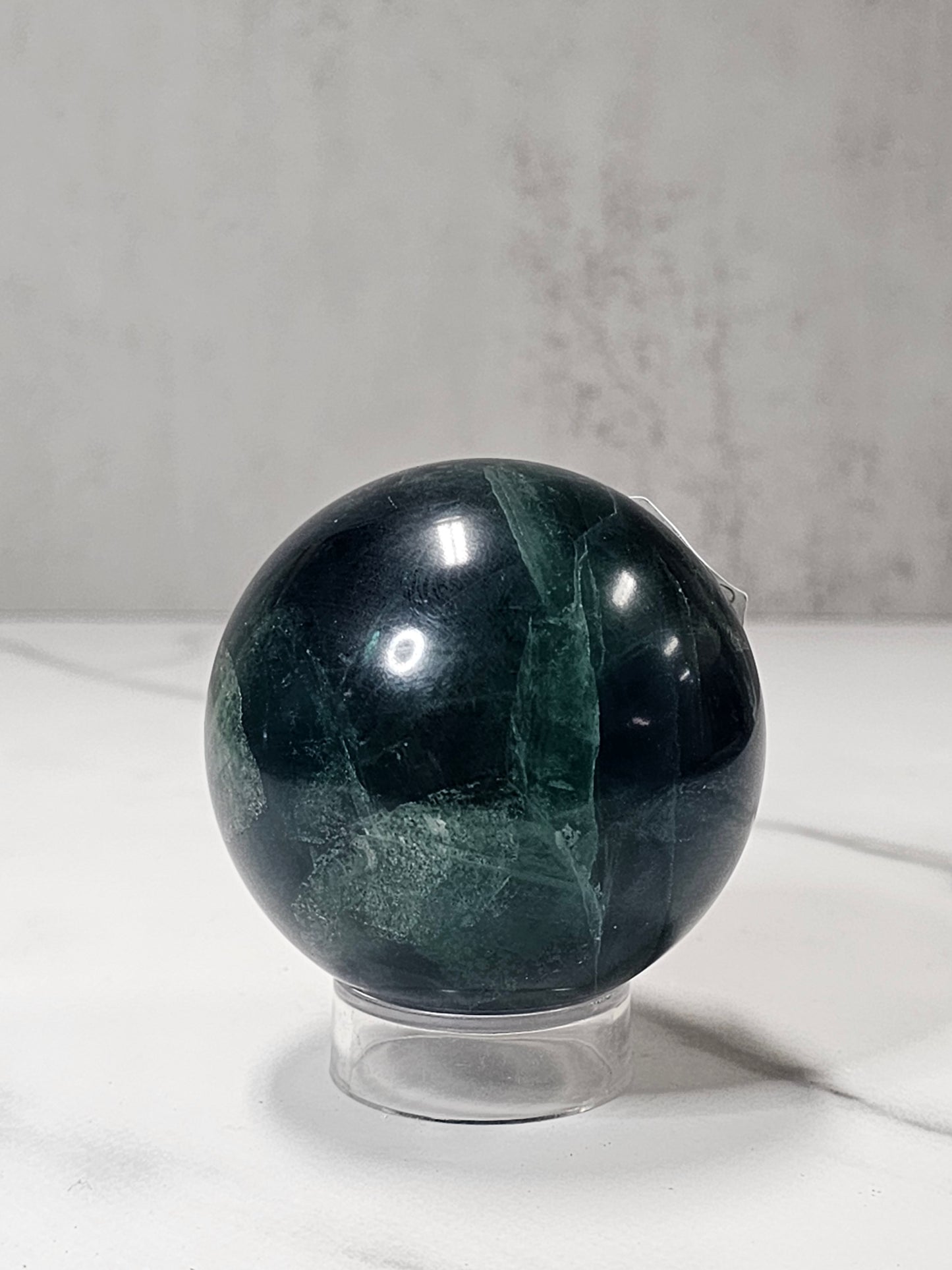 Green Fluorite Sphere