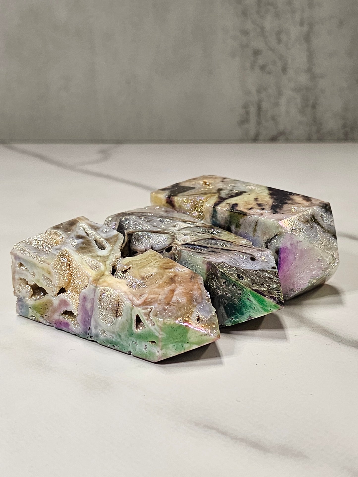 Druzy Aura Sphalerite Tower