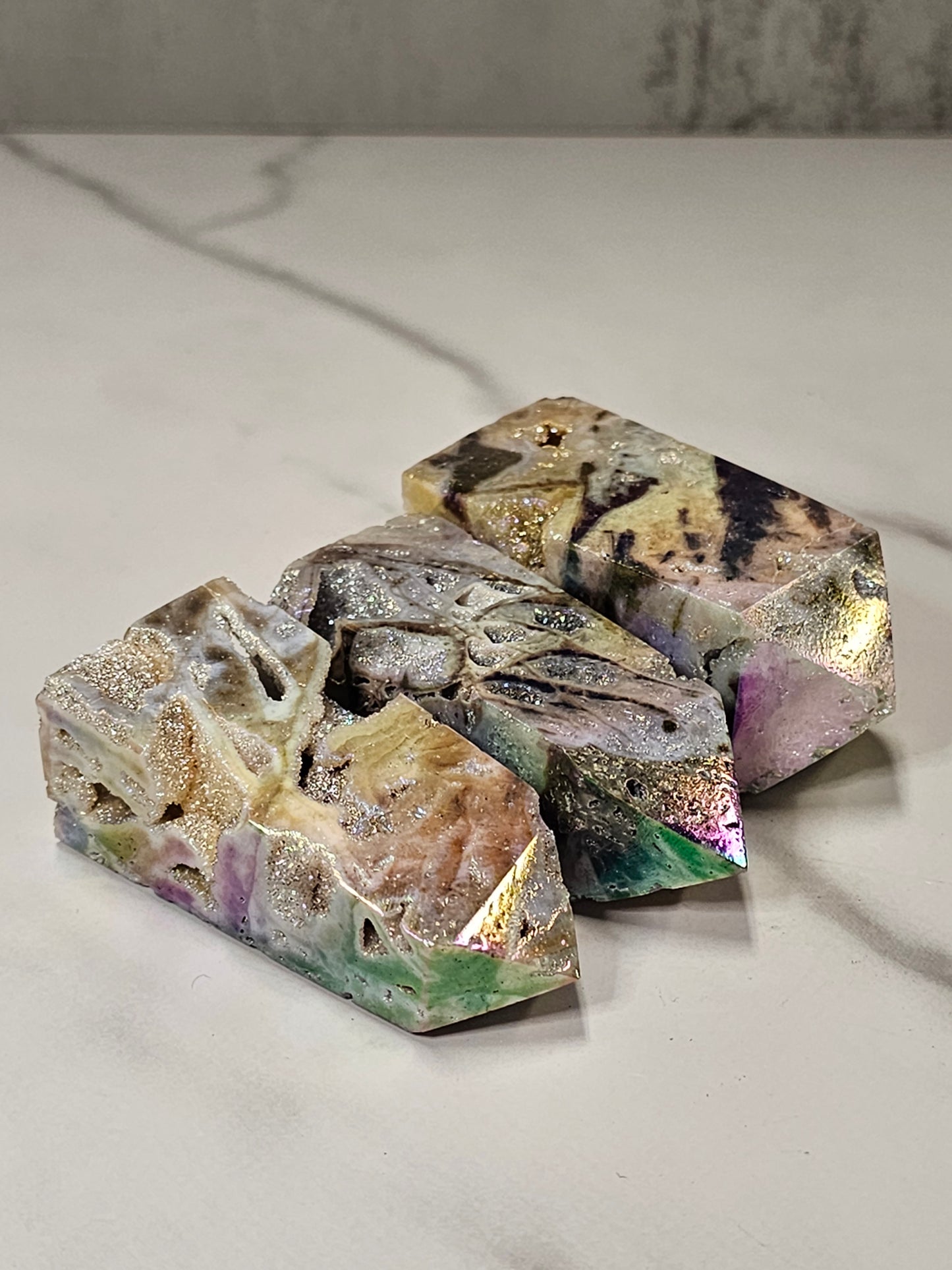 Druzy Aura Sphalerite Tower