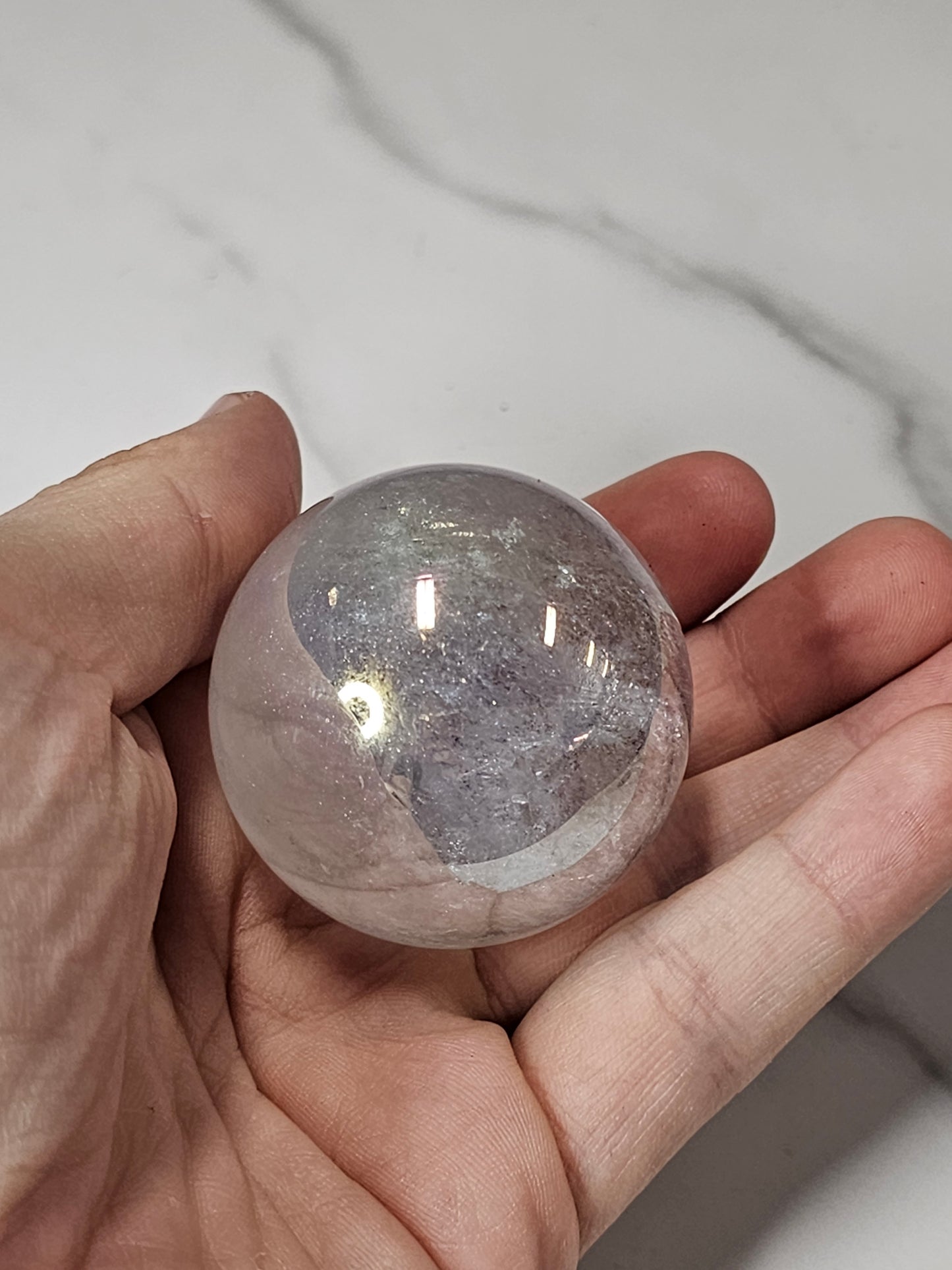 Aura Quartz Sphere
