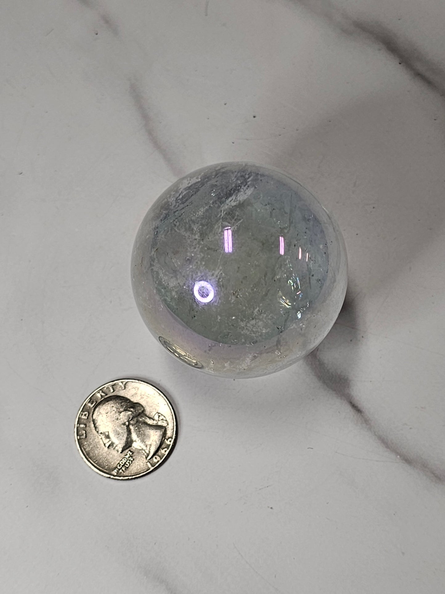 Aura Quartz Sphere