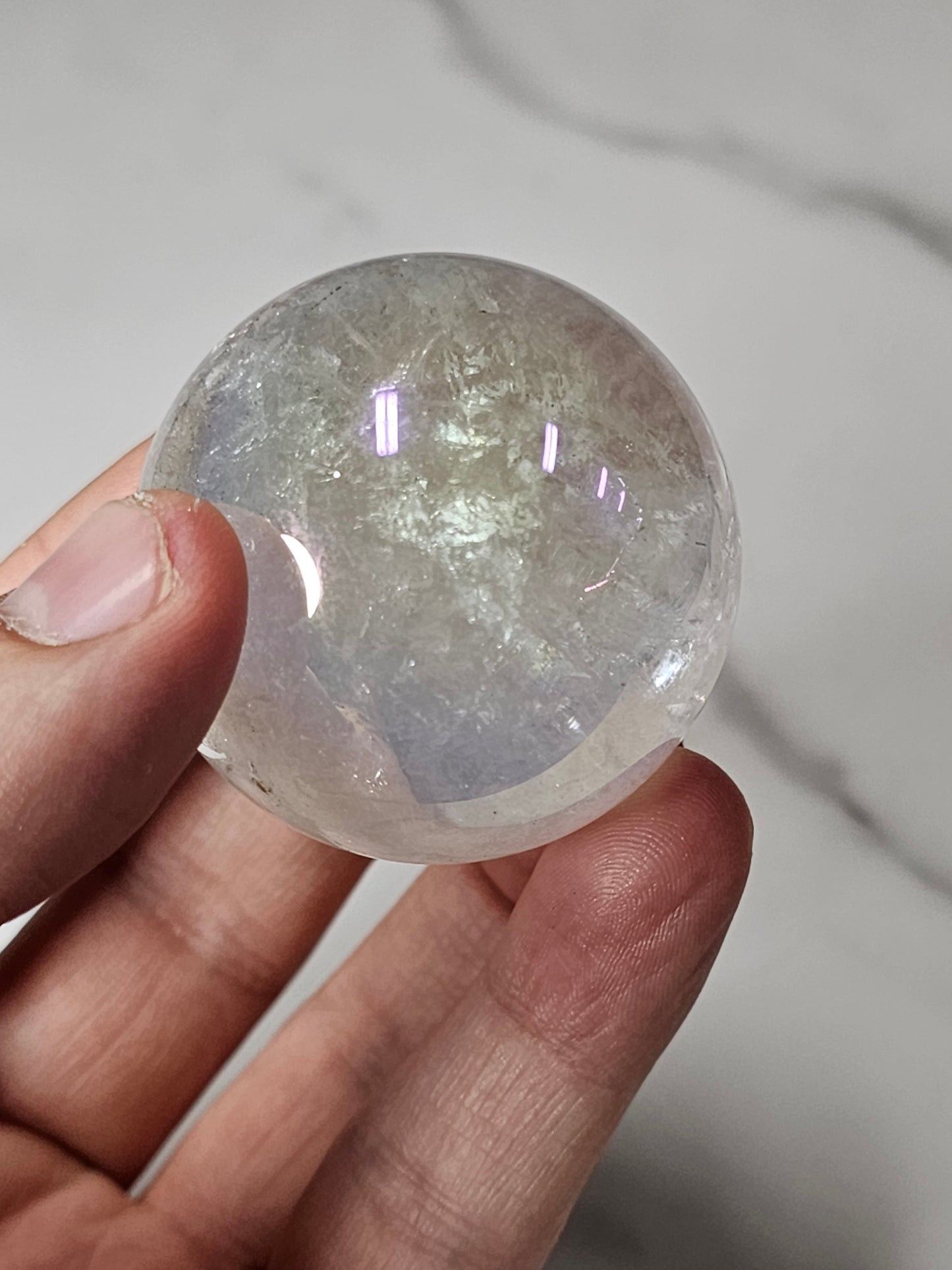 Aura Quartz Sphere