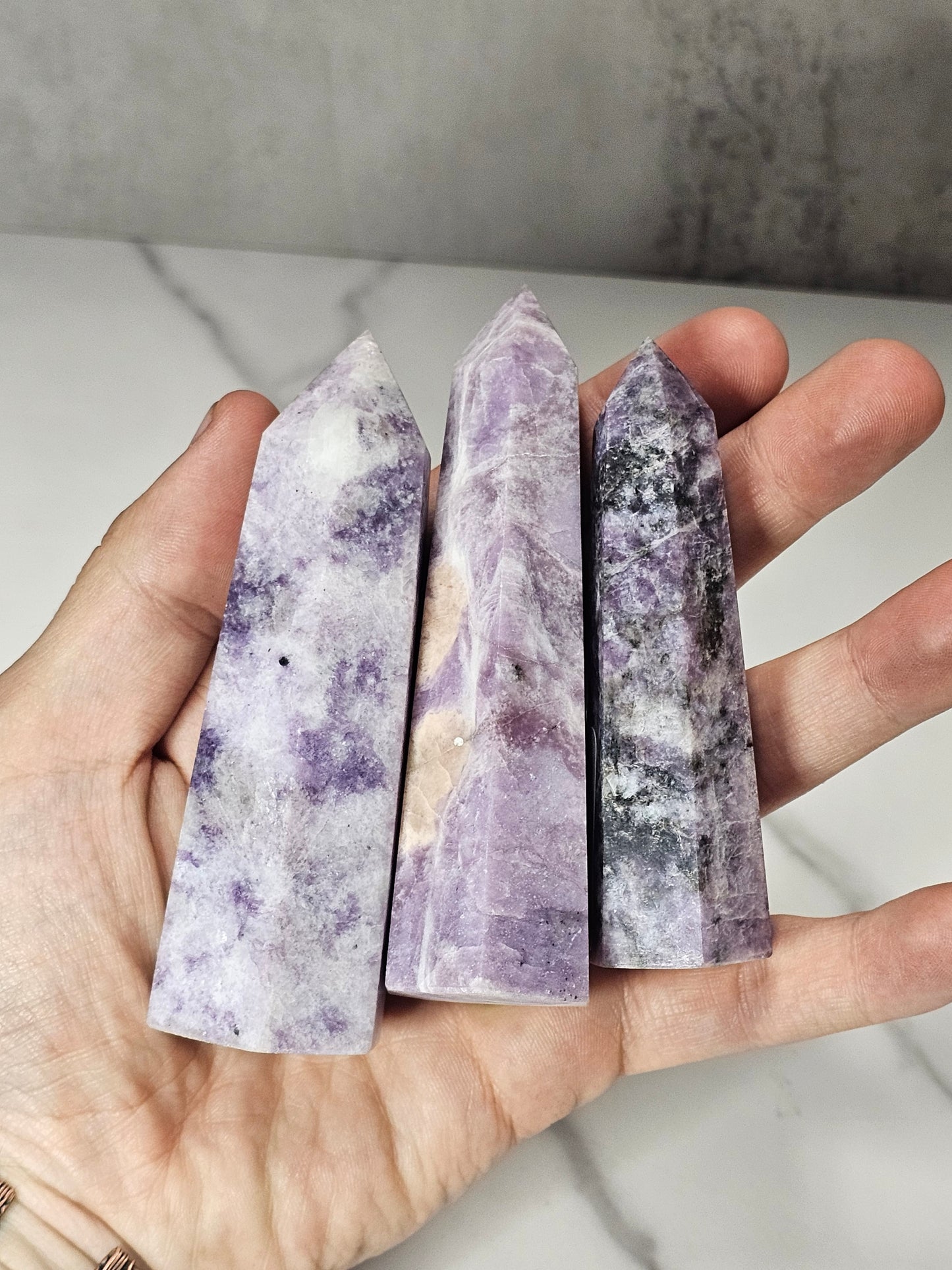 Lepidolite Tower