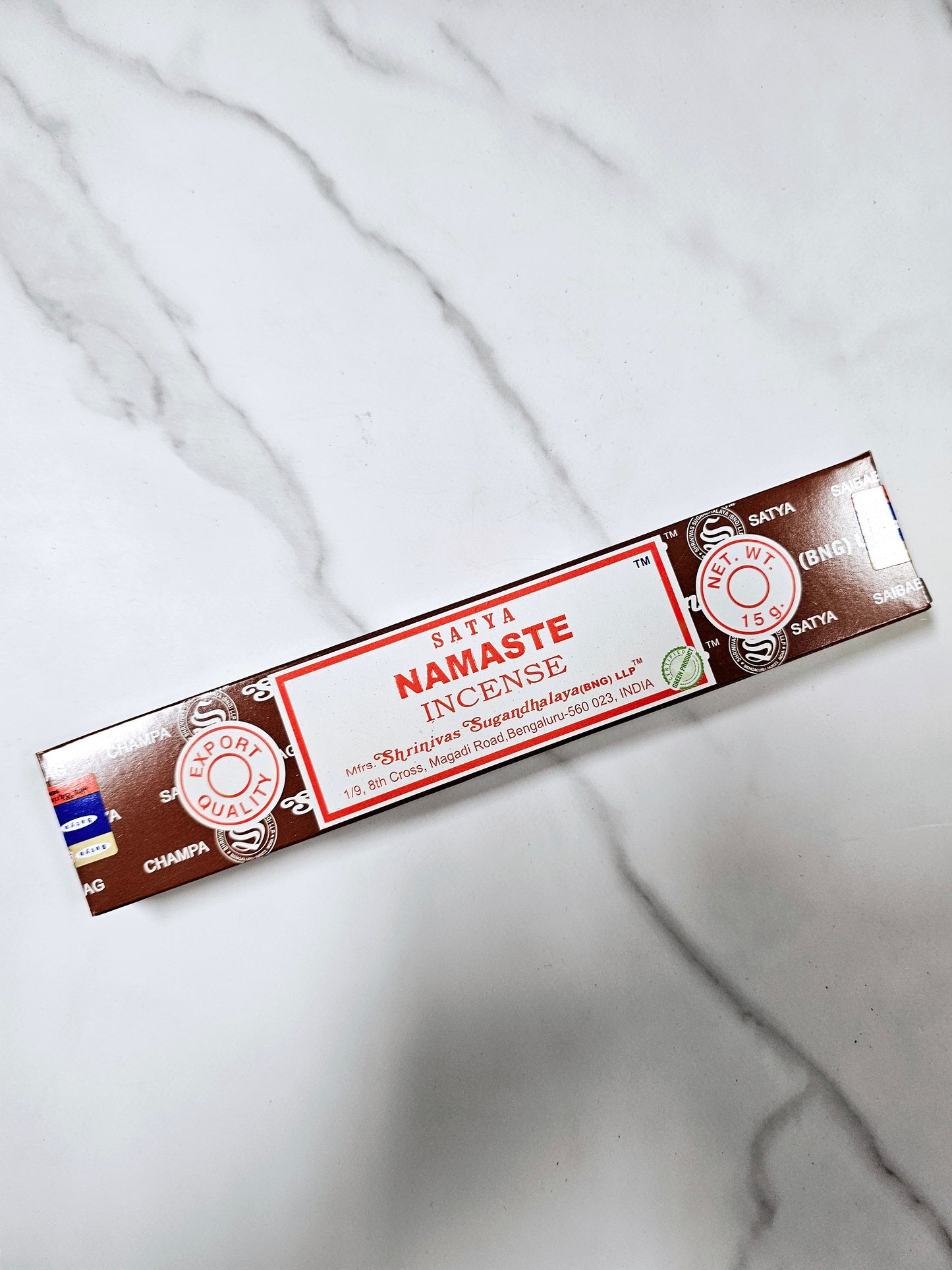 Satya Namaste Incense Sticks 15g