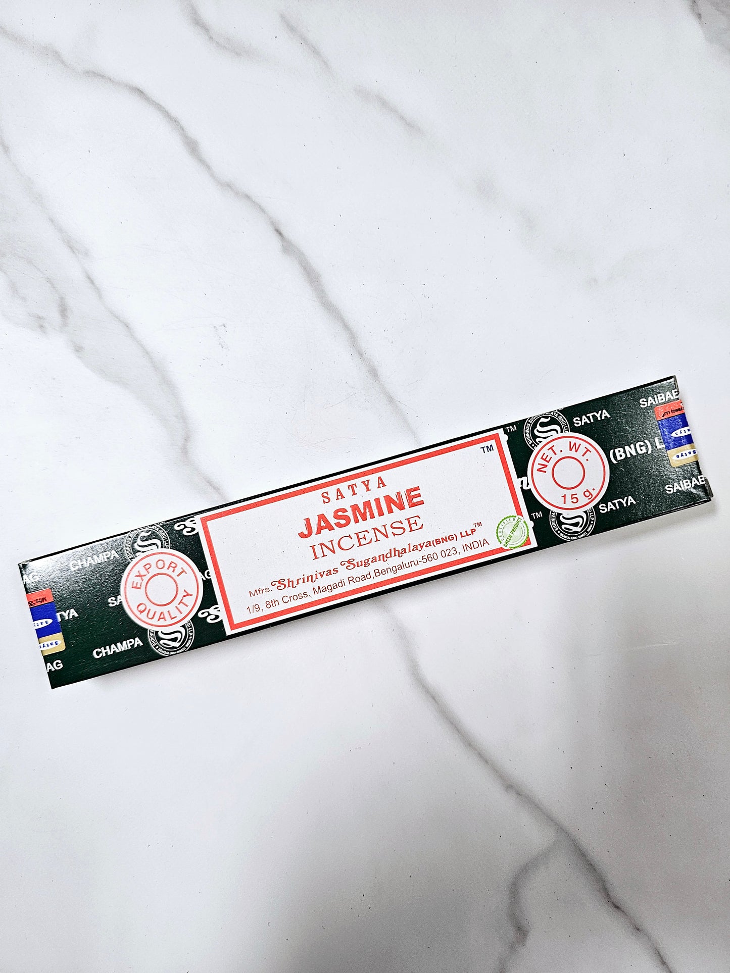 Satya Jasmine Incense Sticks 15g