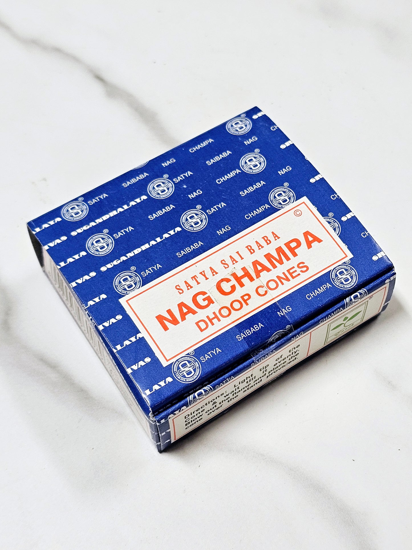 Nag Champa Satya Incense Cones 12pk