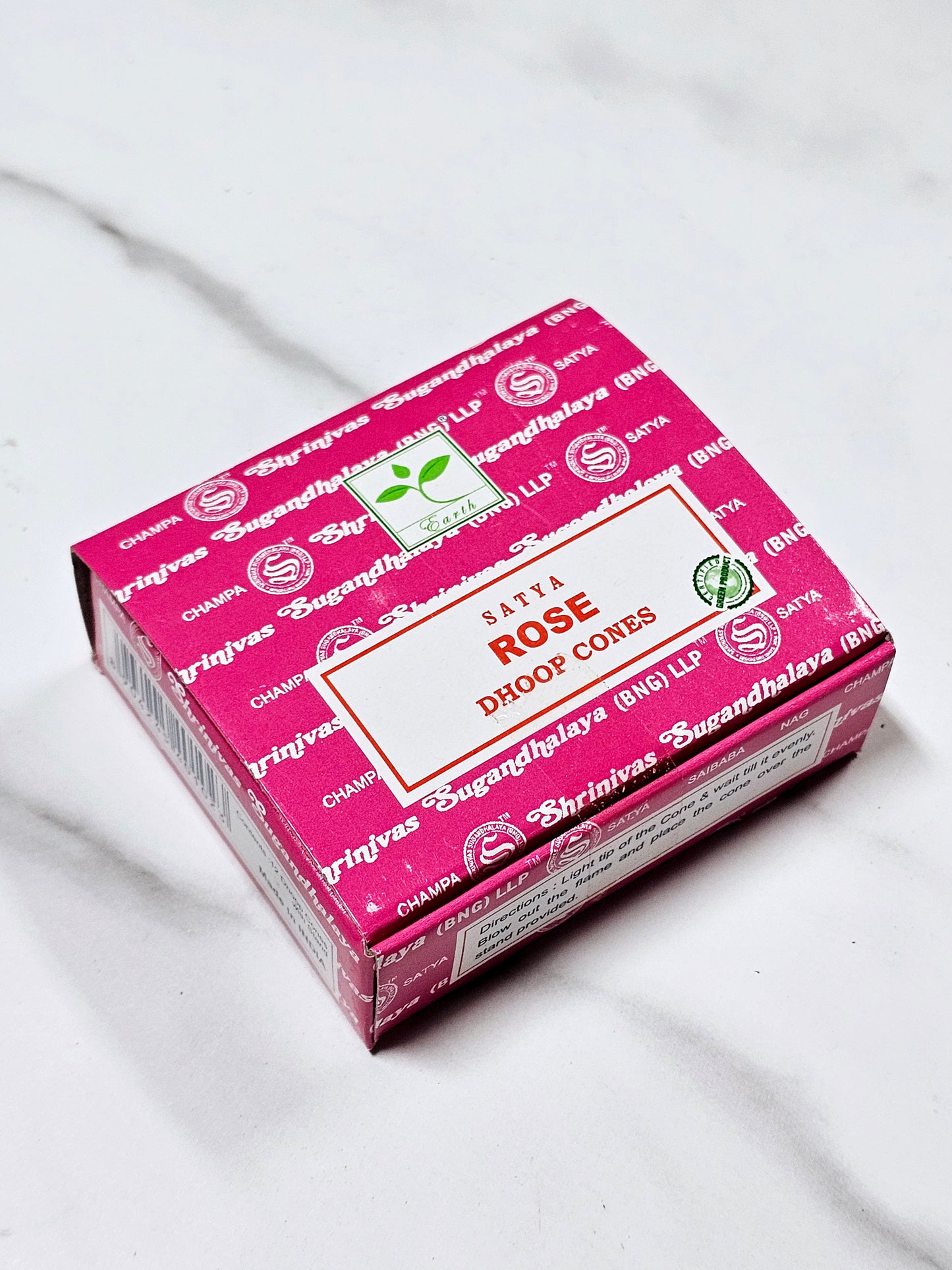 Rose Satya Incense Cones 12pk