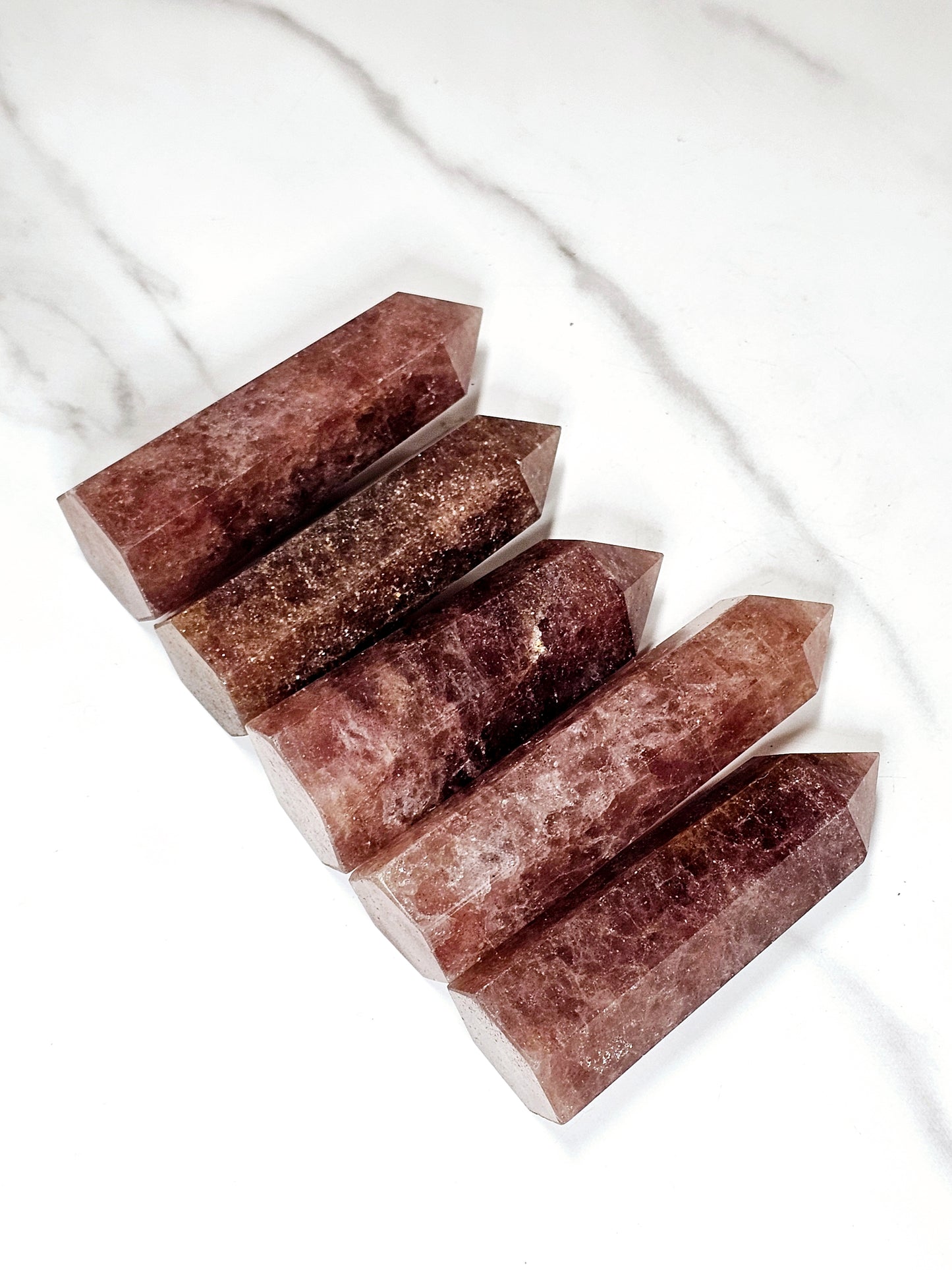 Strawberry Quartz Tower