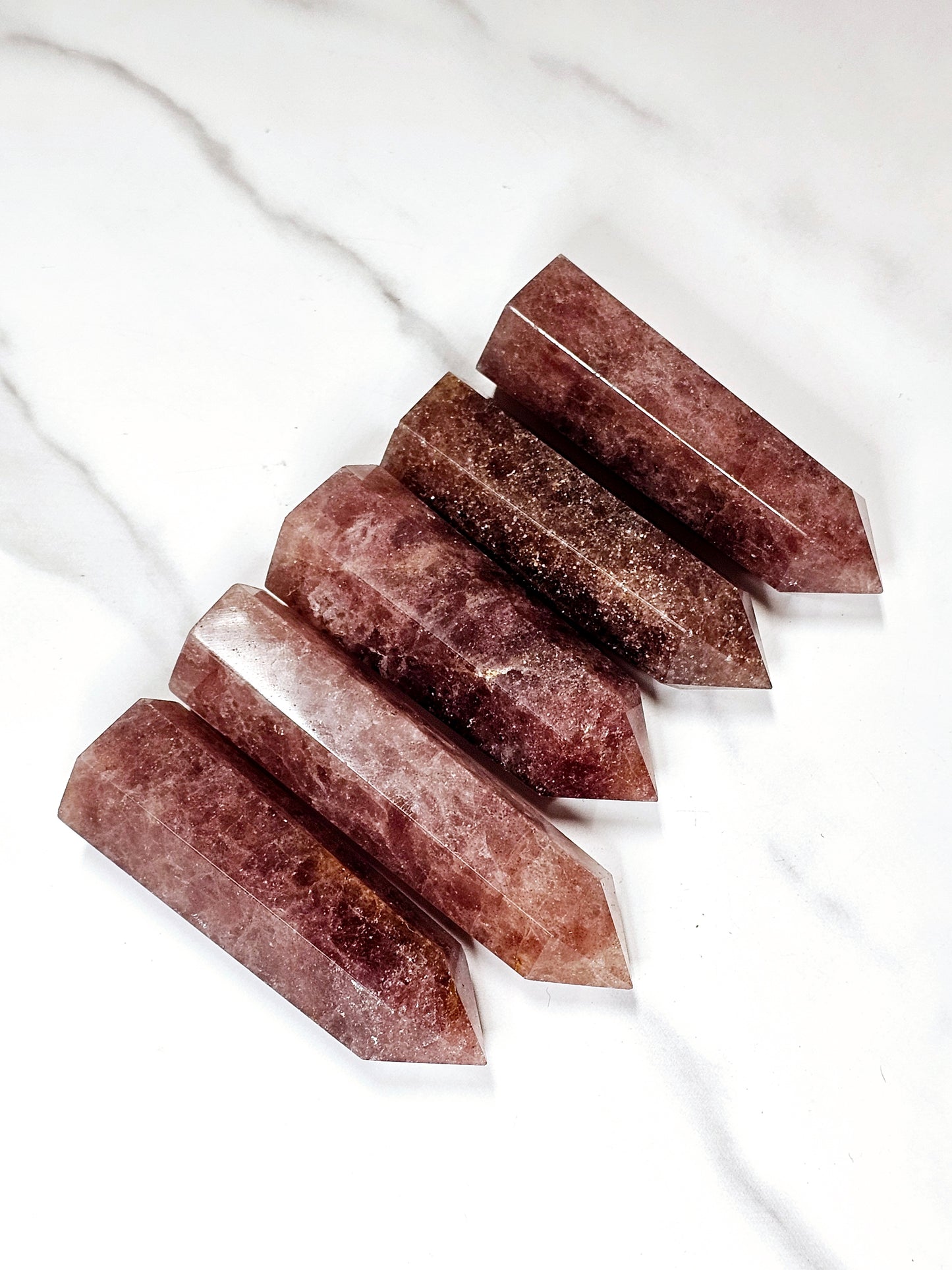 Strawberry Quartz Tower