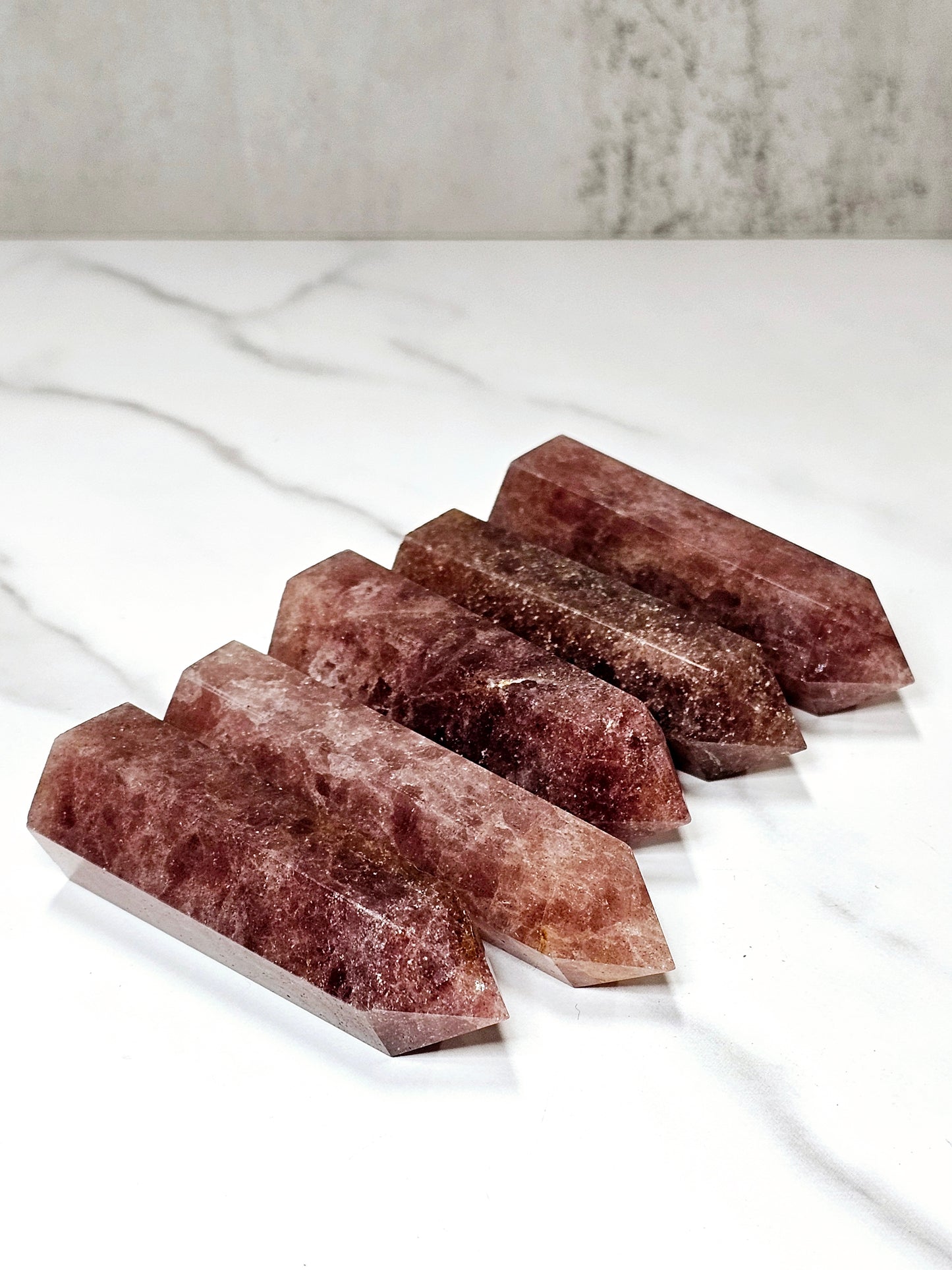 Strawberry Quartz Tower