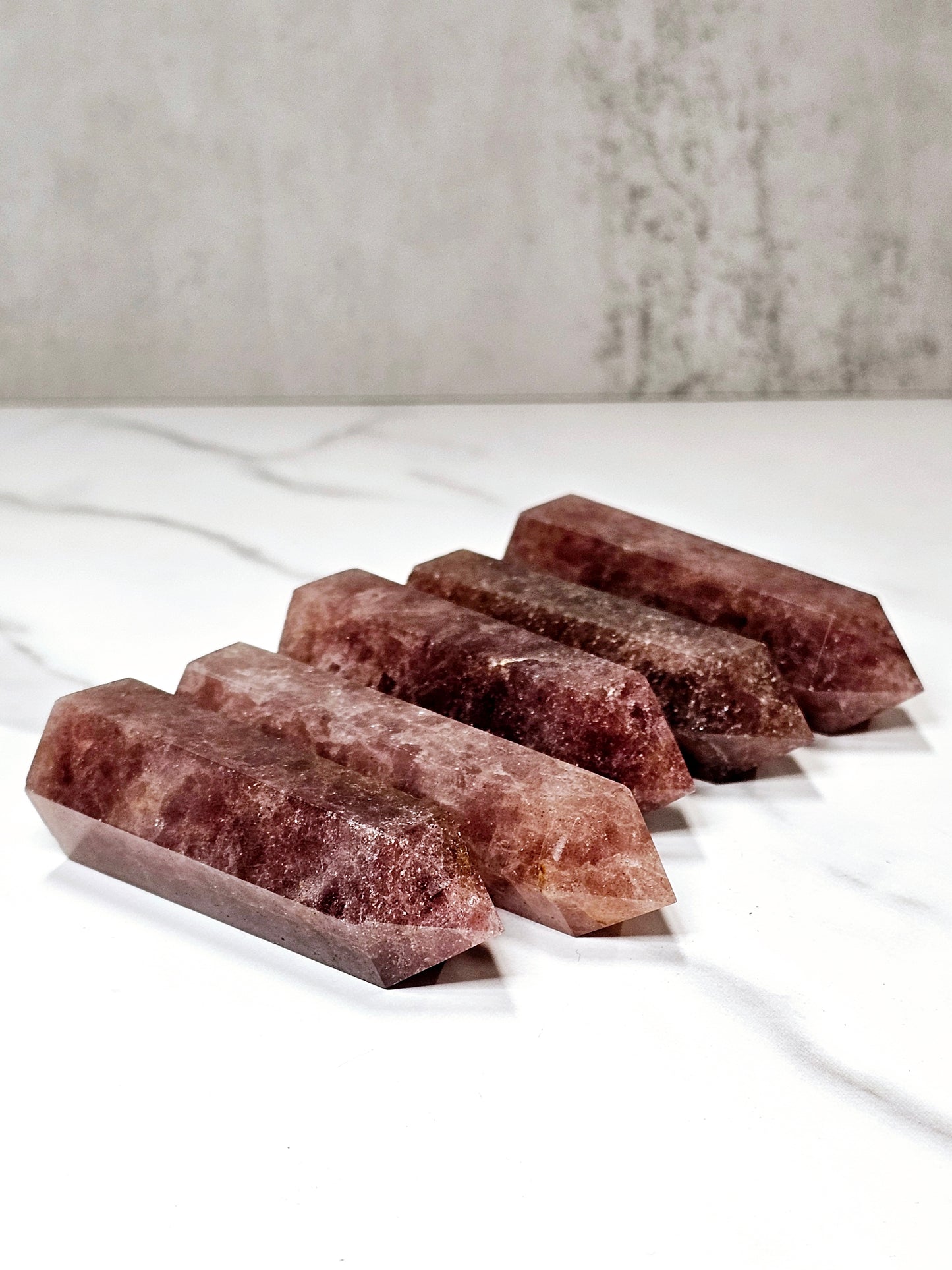 Strawberry Quartz Tower