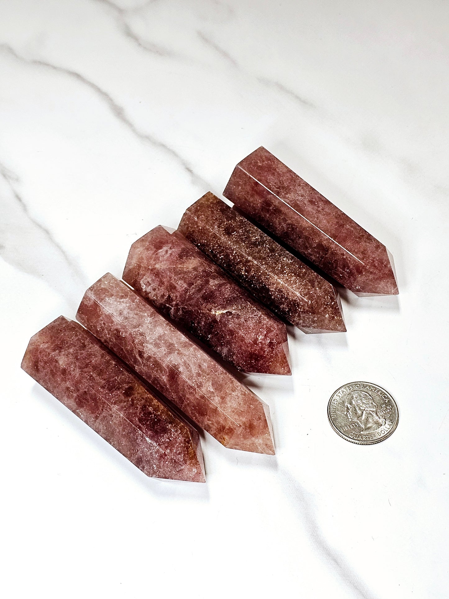 Strawberry Quartz Tower