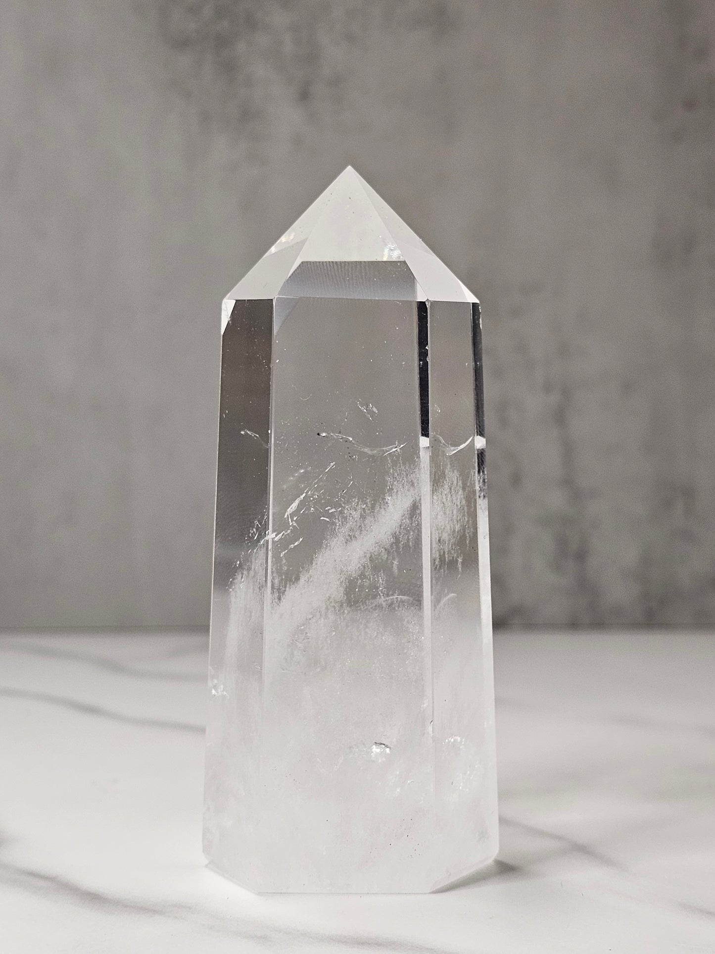 Clear Quartz Tower