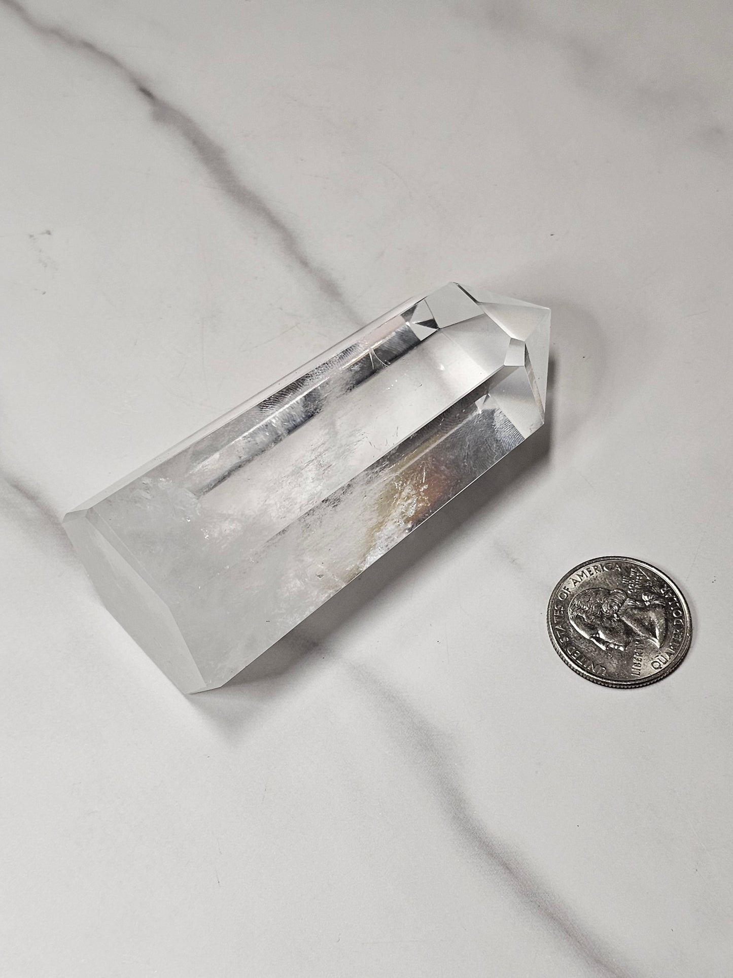 Clear Quartz Tower