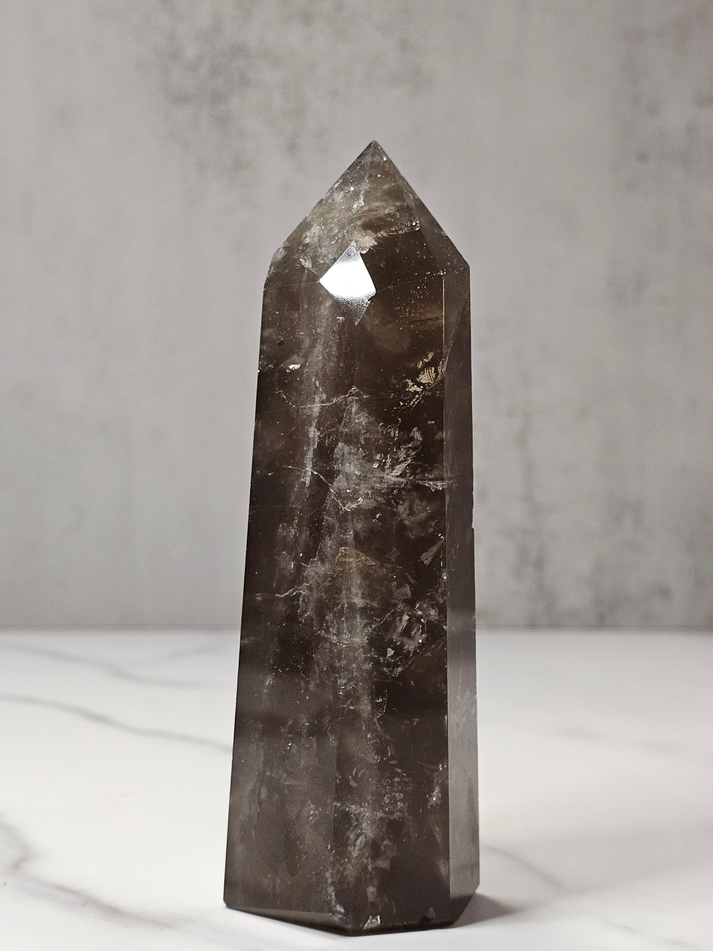Smokey Quartz Tower