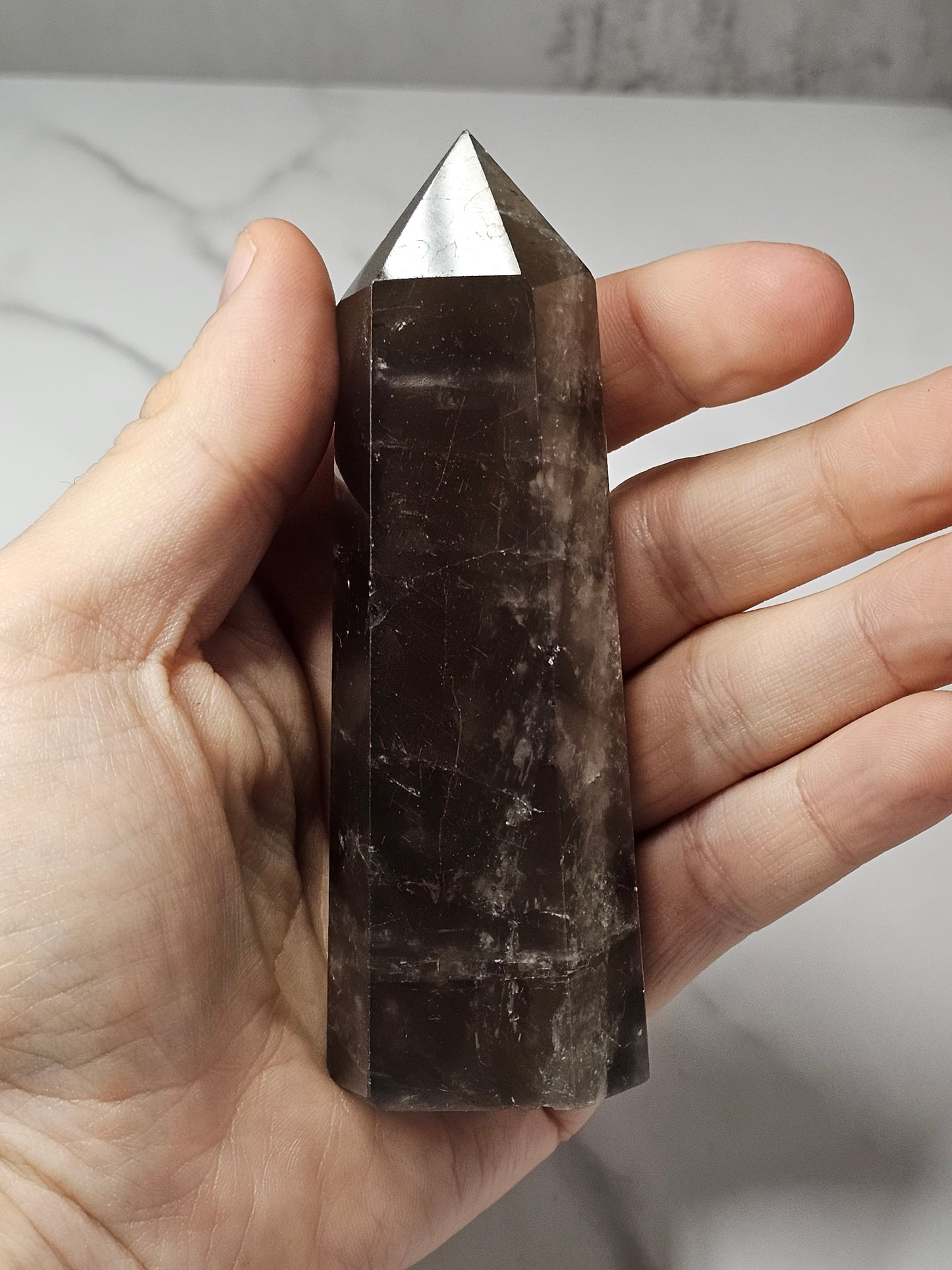 Smokey Quartz Tower