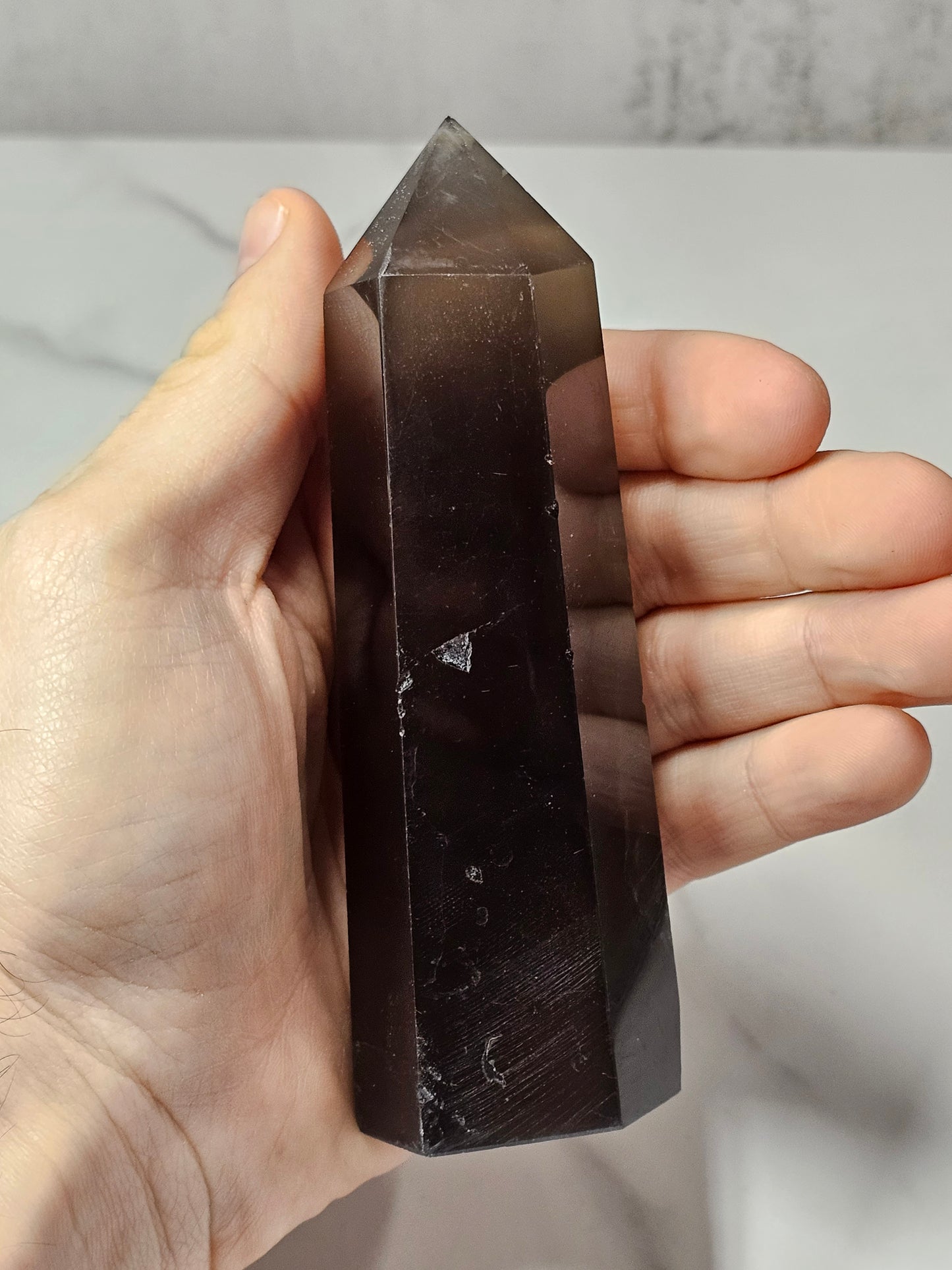 Smokey Quartz Tower