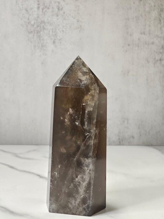 Smokey Quartz Tower